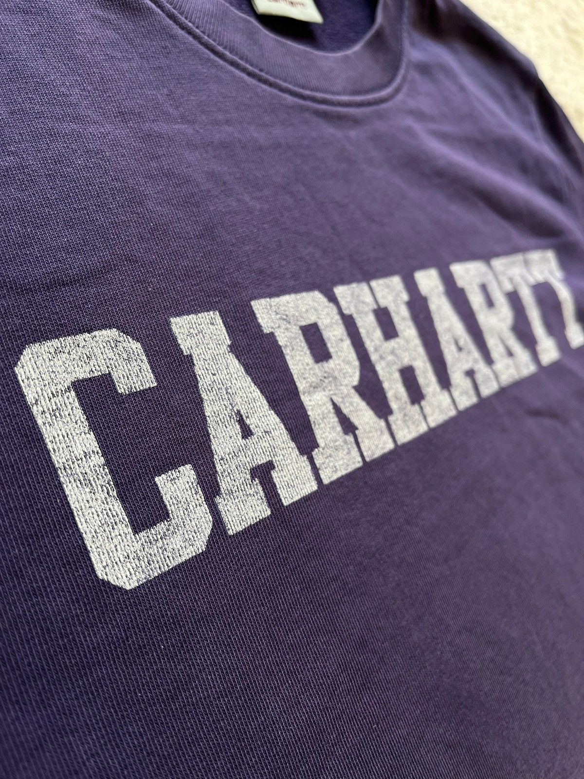 Carhartt Carhartt 2014 Purple Sweatshirts Crewneck College Sweat Size US S / EU 44-46 / 1 - 3 Thumbnail
