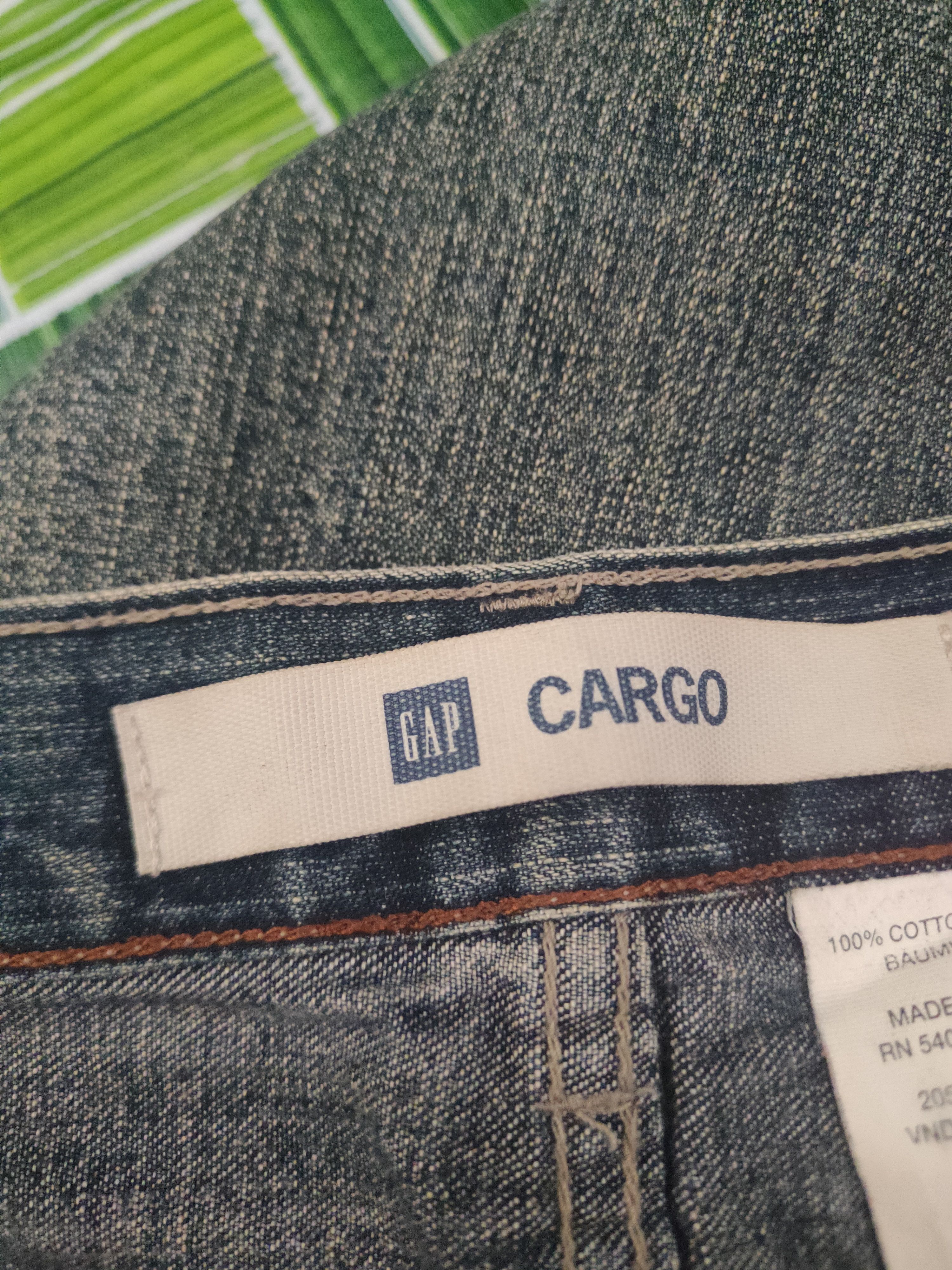 Gap DL Gap Dark Blue Distressed Ripped Jeans #1512 Size US 34 / EU 50 - 15 Thumbnail