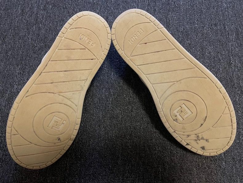 Fendi FENDI Brown sneakers, dirty style Size US 8 / EU 41 - 5 Thumbnail