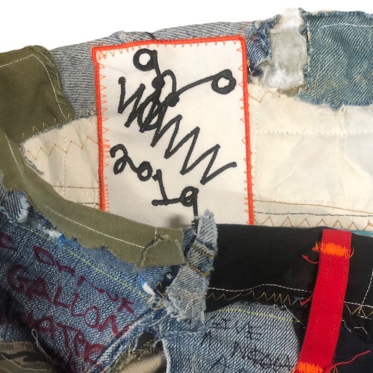 Asspizza Ass Pizza Patchwork Jeans Size US 30 / EU 46 - 20 Thumbnail