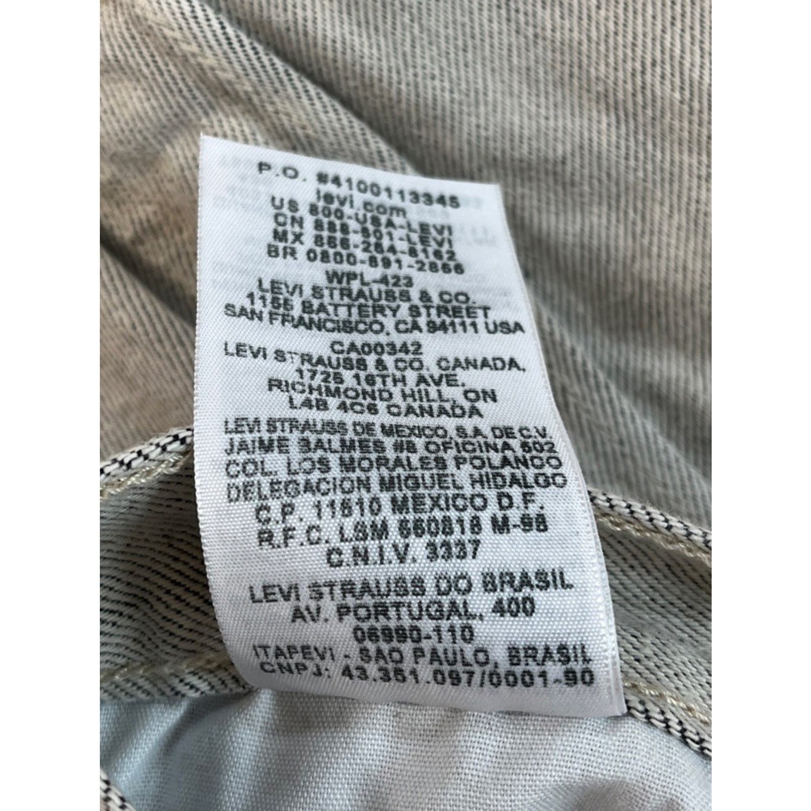 Levi's Vintage Levis 501 Jeans Mens 38x34(36x34) Gray Size US 38 / EU 54 - 5 Thumbnail