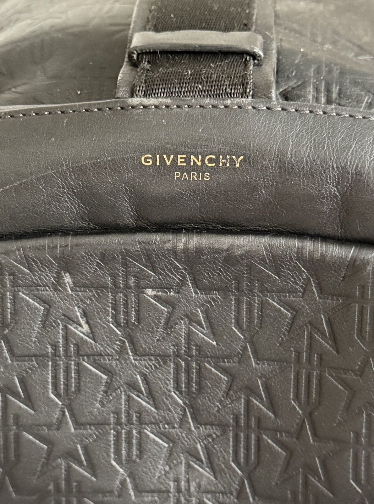 Givenchy Givenchy Black Stars Obsedia Leather backpack Size ONE SIZE - 9 Thumbnail