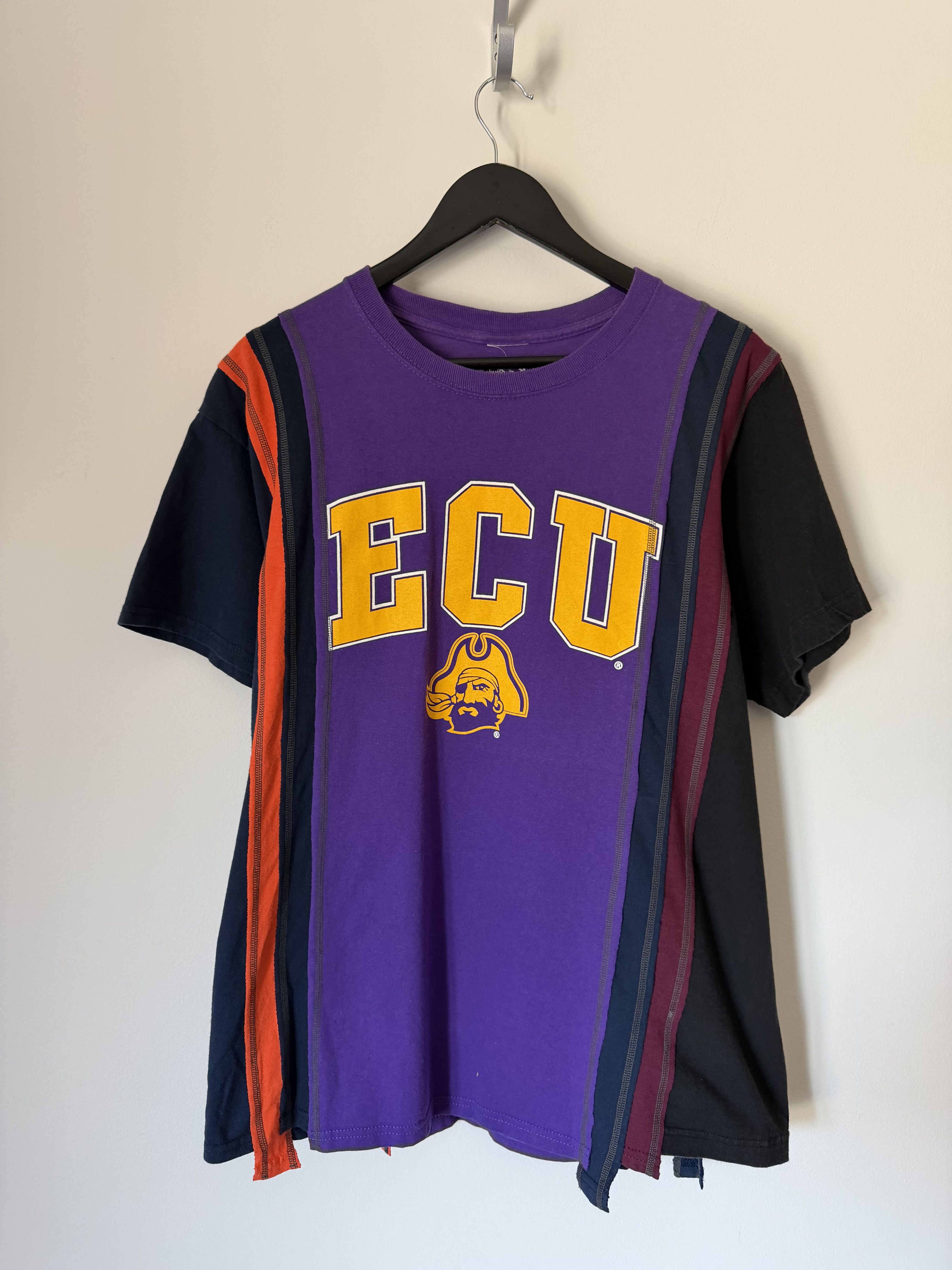 Needles Needles Rebuild East Carolina 5 Cuts Tee in Purple Size US XL / EU 56 / 4 - 1 Thumbnail
