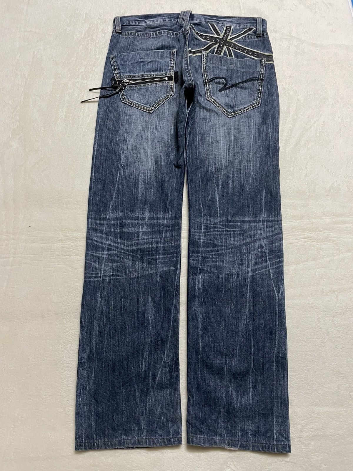 Japanese Brand Vintage Anti-Label Mudwash Faded Denim Jeans Size US 34 / EU 50 - 10 Thumbnail