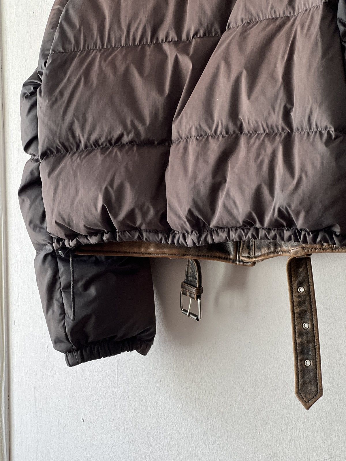 Chevignon × Japanese Brand × Vintage Chevignon WRD leather puffer jacket Size US XL / EU 56 / 4 - 7 Thumbnail