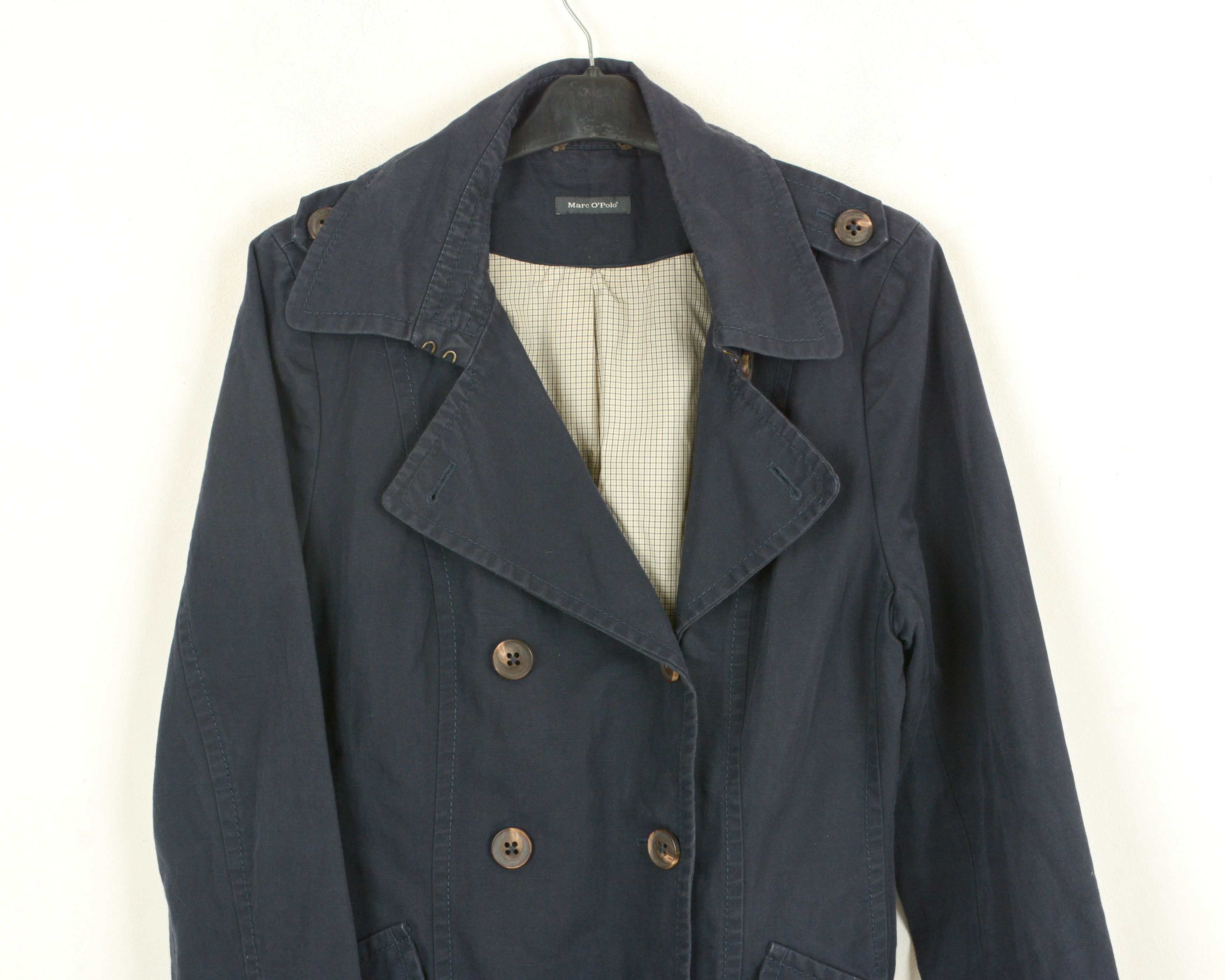 Marc O'Polo Blazer 16 UK Women L Rain Coat EU 44 DE Jacket Pea Size L / US 10 / IT 46 - 2 Thumbnail