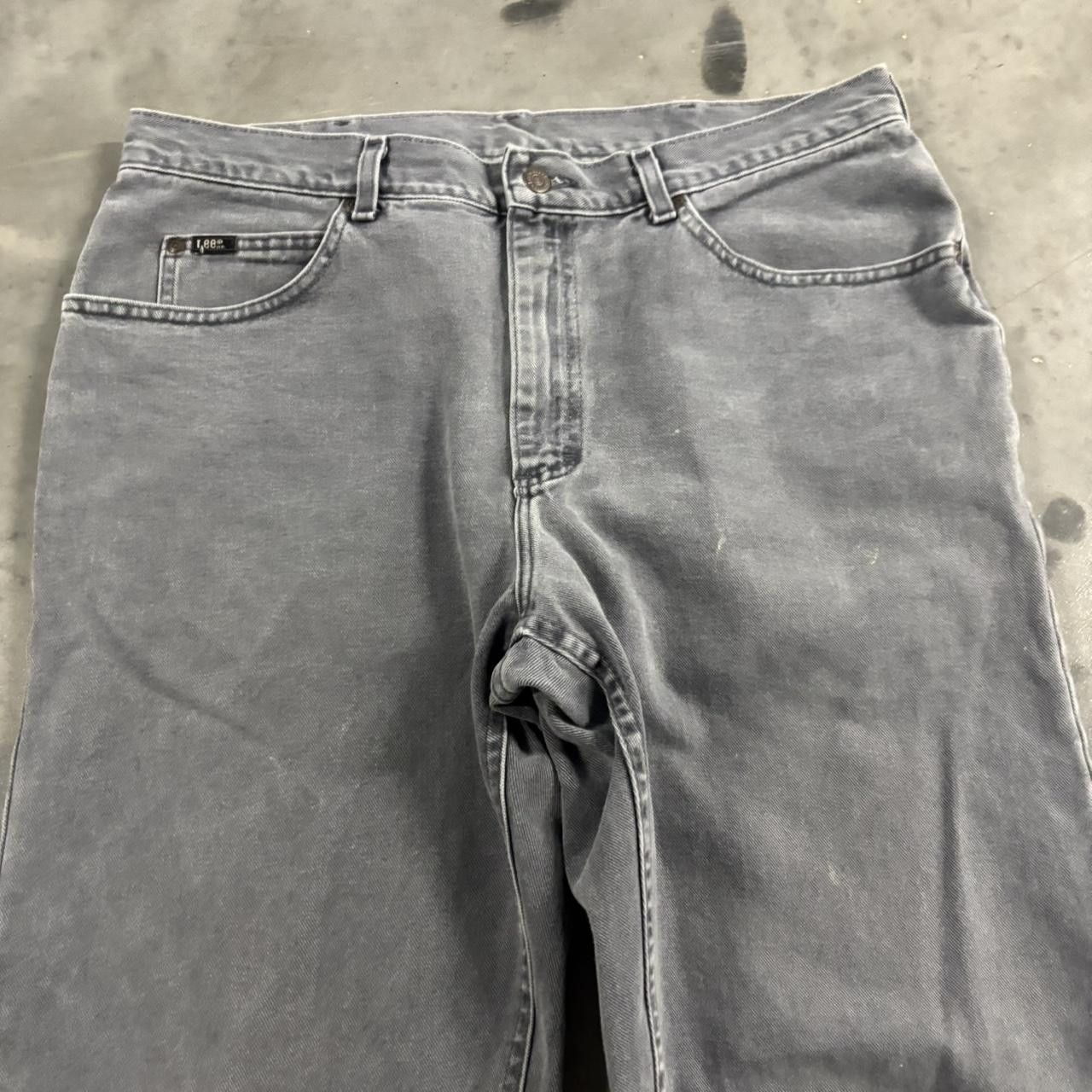 Vintage Crazy Vintage Y2K/2000s Grunge Grey Essential Denim Jeans! 36x31 Size US 36 / EU 52 - 5 Thumbnail