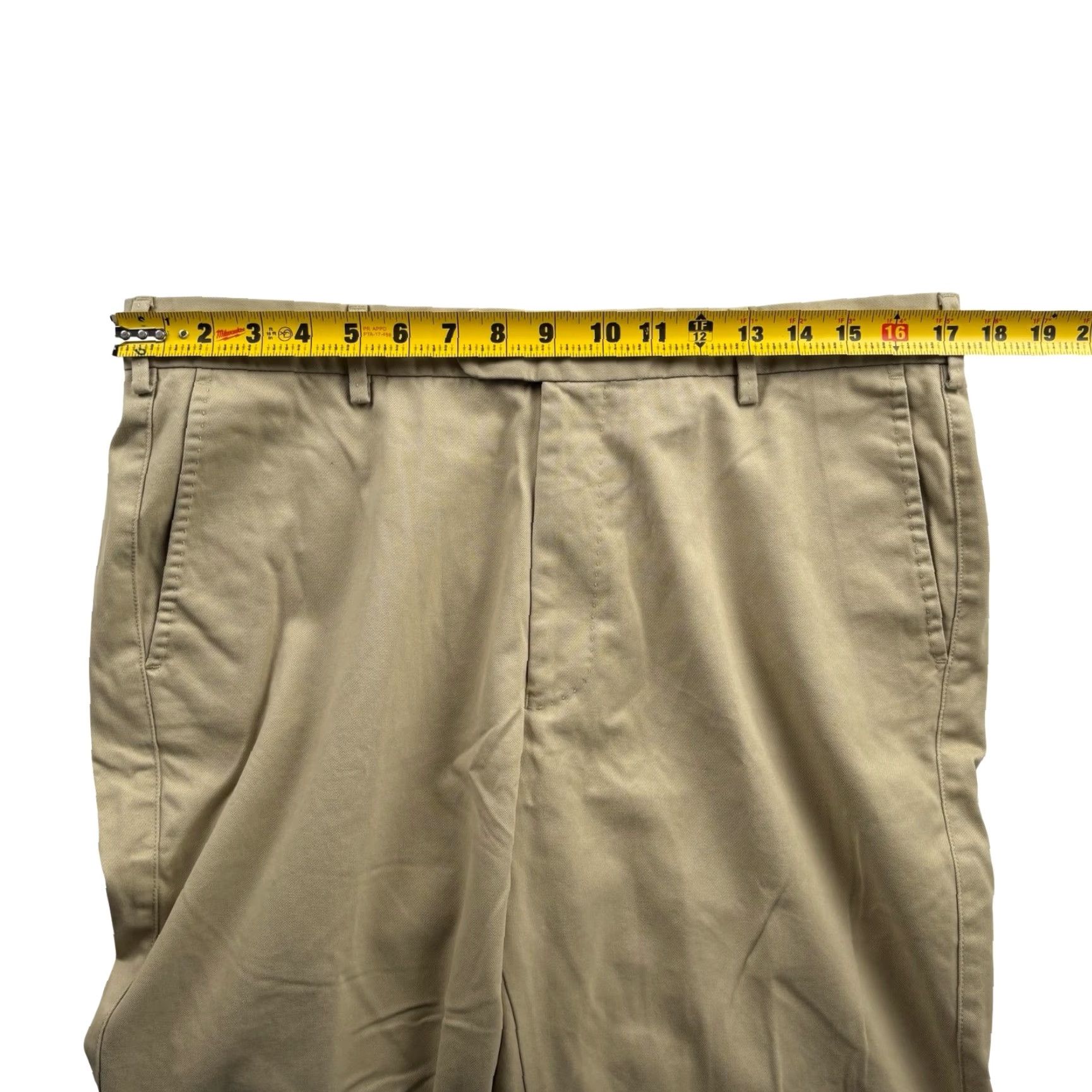 Peter Millar Peter Millar Men’s Cotton Blend Chino Pants Tan 34 Men’s Size US 34 / EU 50 - 7 Thumbnail