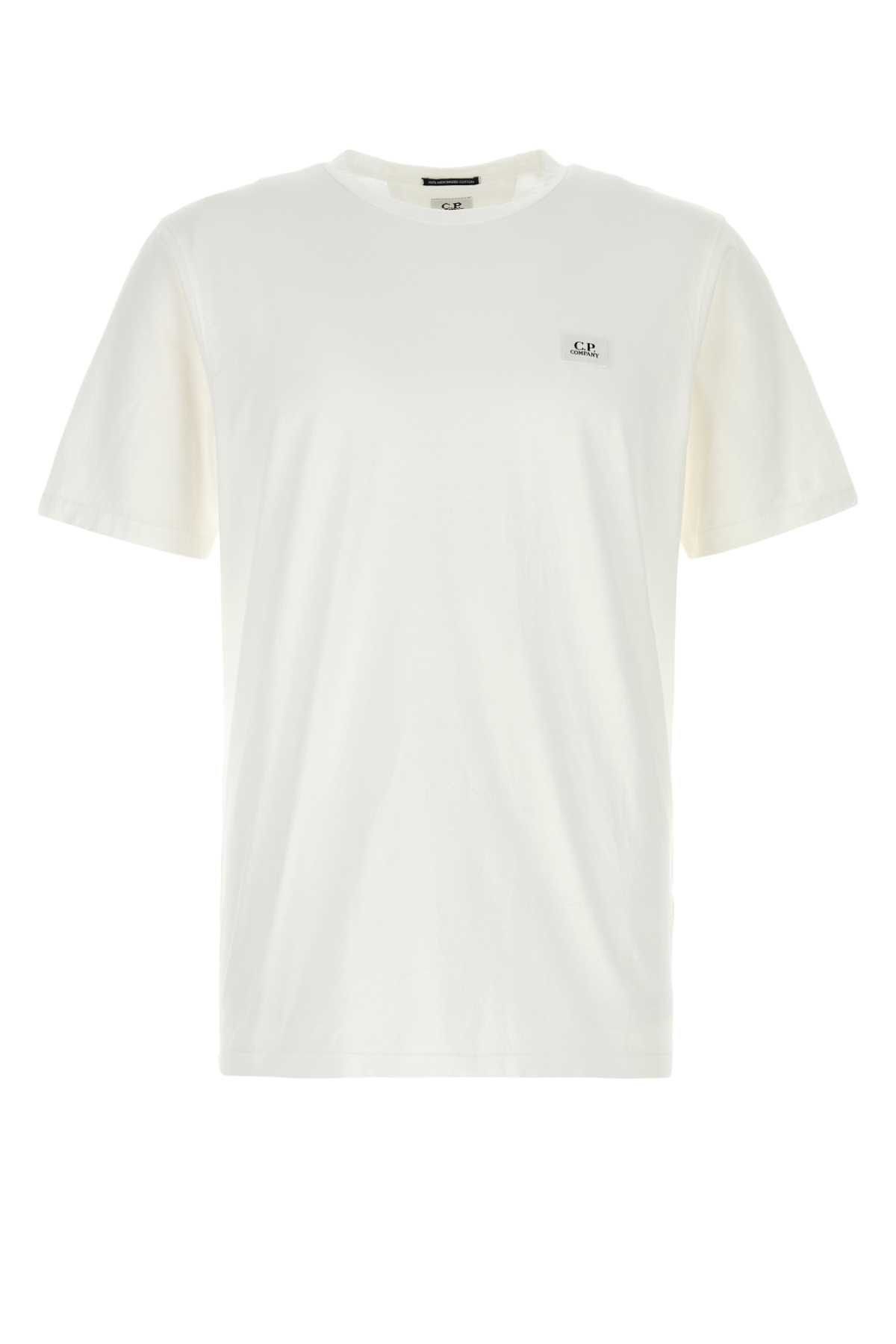 C.P. Company White Cotton T-Shirt Size US S / EU 44-46 / 1 - 1 Thumbnail