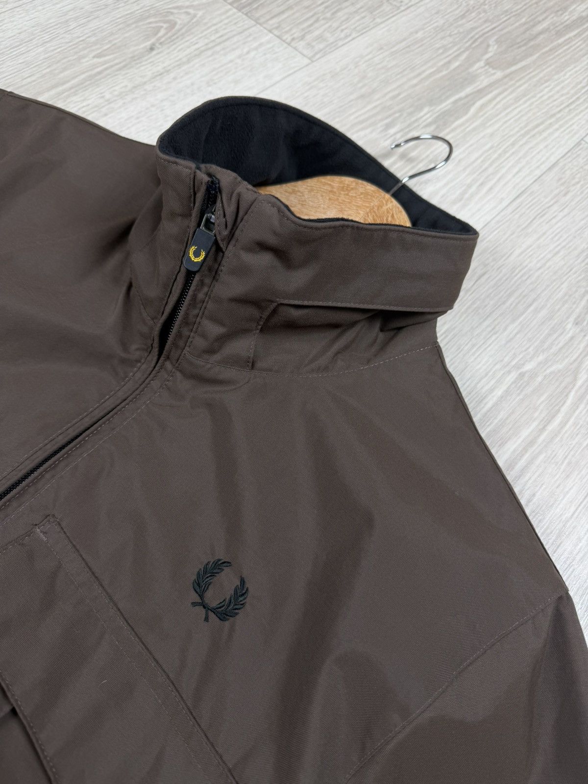 Fred Perry Fred Perry Brown Parka Jacket Size S Size US S / EU 44-46 / 1 - 4 Thumbnail