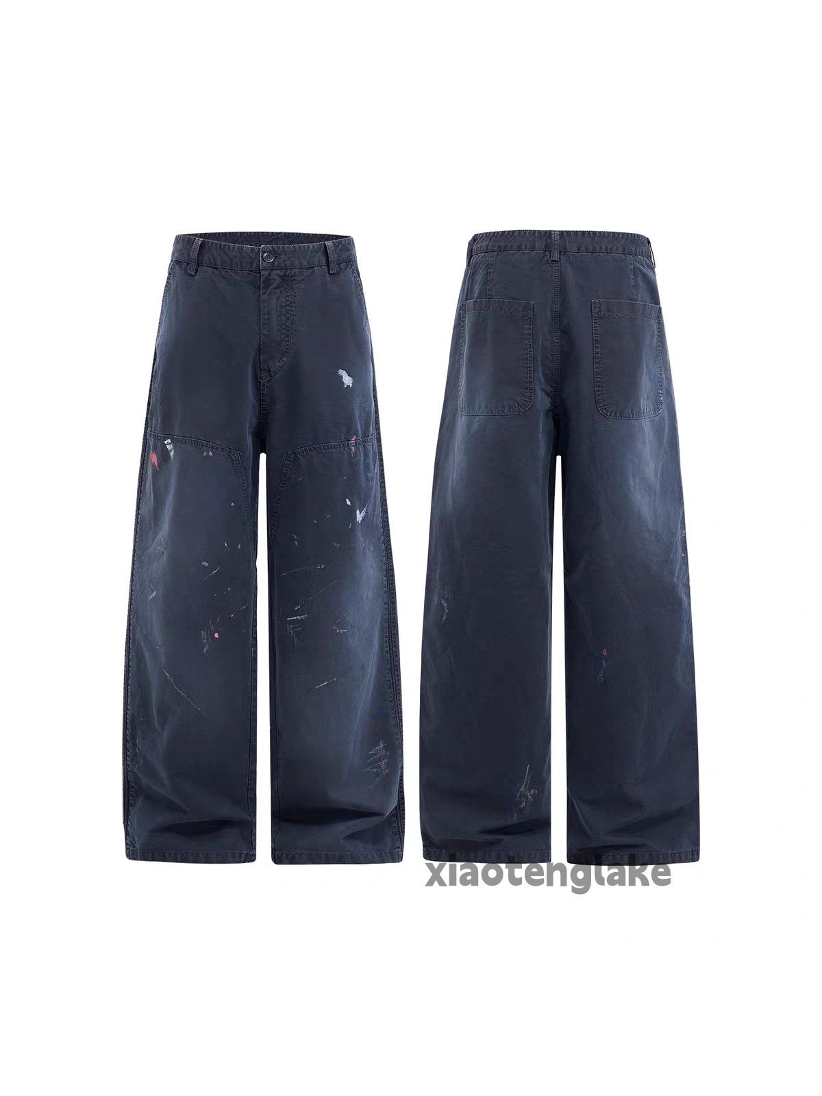 Vintage zx loose baggy skate hiphop carpenter paint pants Size US 28 / EU 44 - 4 Thumbnail