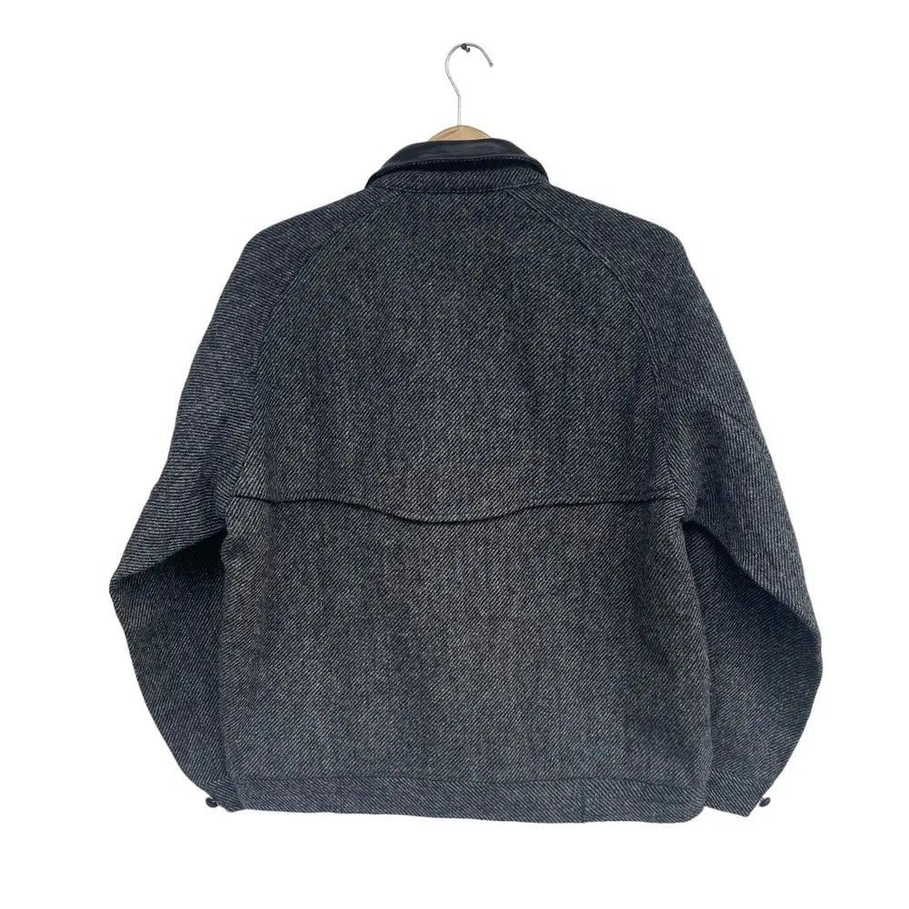 Burberry × Burberry Prorsum × Vintage VINTAGE BURBERRYS LONDON WOOL TARTAN INSIDE MIX LEATHER Size US M / EU 48-50 / 2 - 2 Thumbnail