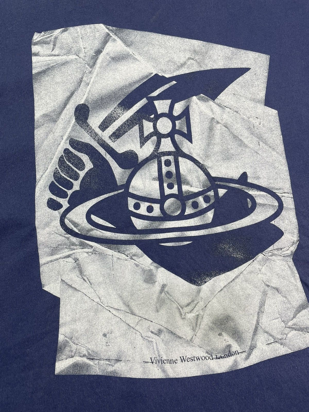Vivienne Westwood Vivienne Westwood T-shirt Big Logo Size US XXL / EU 58 / 5 - 3 Thumbnail
