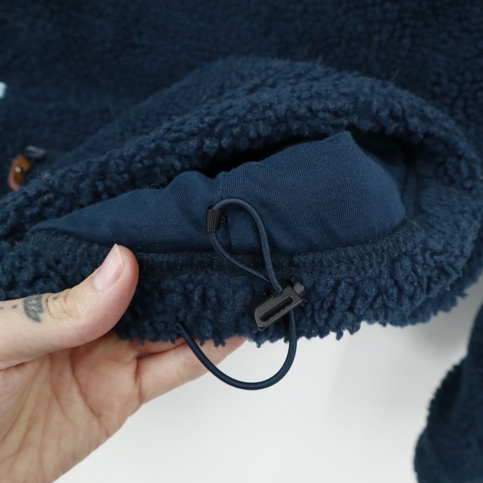 Other Hooey Sherpa Pullover Jacket Mens S Navy Boho Western Aztec Size US S / EU 44-46 / 1 - 6 Thumbnail