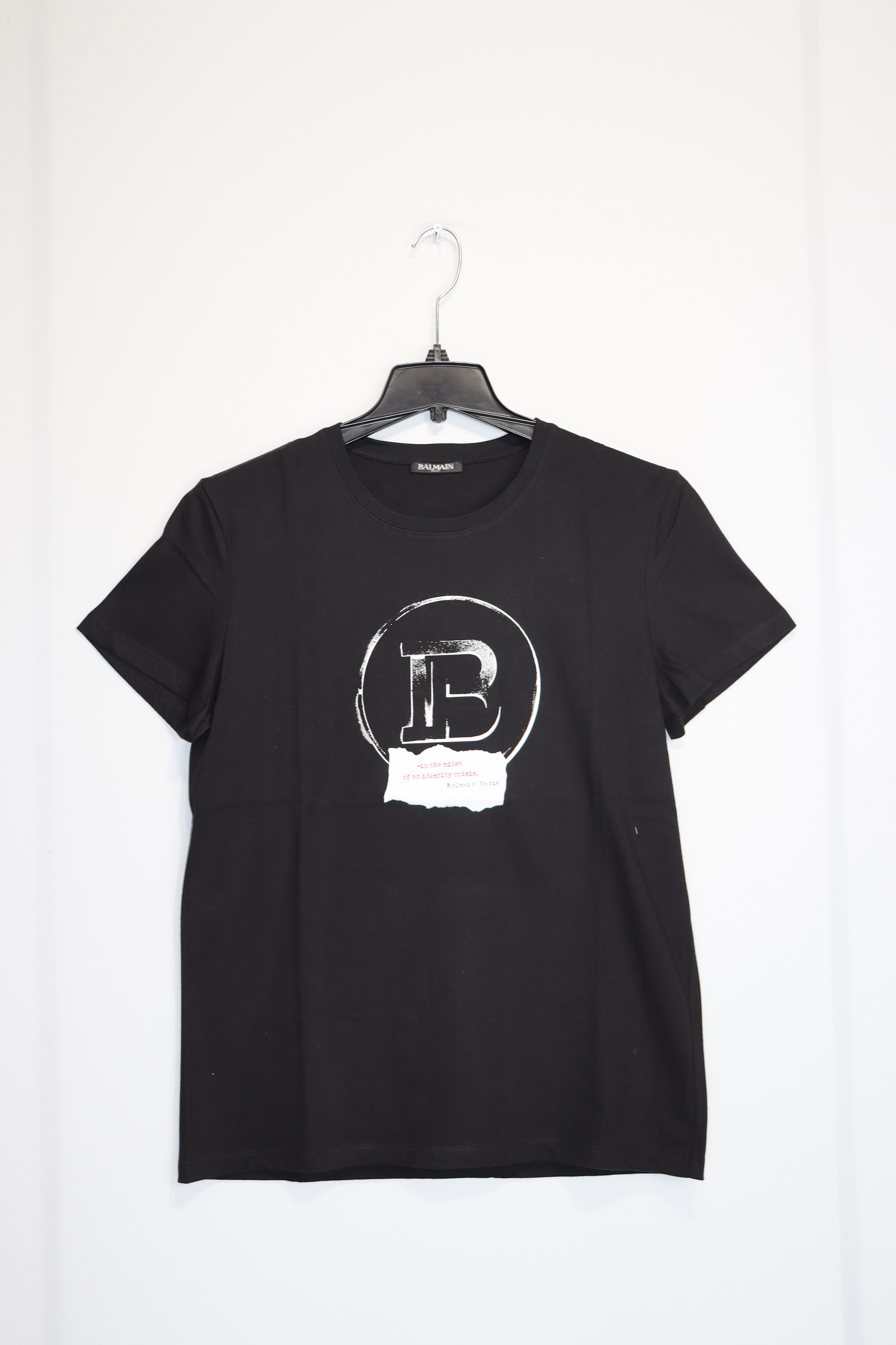 Balmain o1rshd1 T-Shirt in Black Size US M / EU 48-50 / 2 - 2 Thumbnail