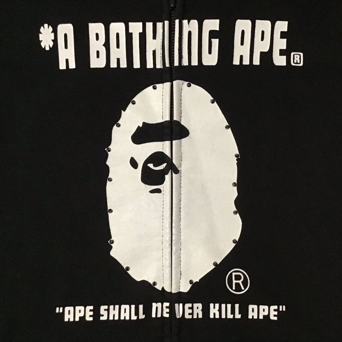 Bape × Nigo × Swarovski 2012 BAPE STA Black Swarovski zip hoodie a bathing ape NIGO Size US M / EU 48-50 / 2 - 3 Thumbnail