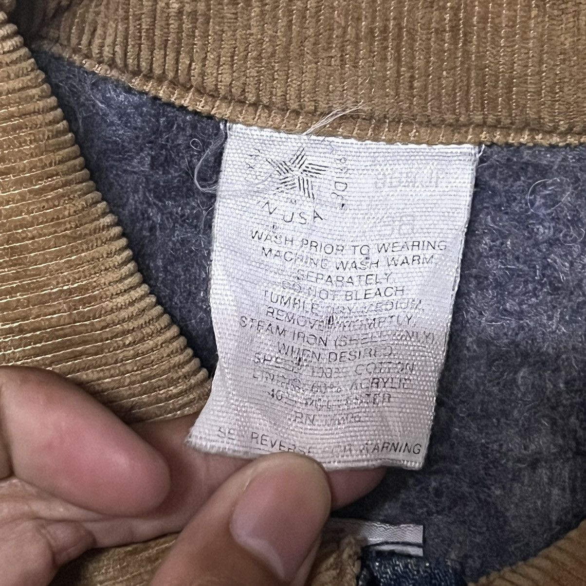 Carhartt Vintage Carhartt Work Wear Denim Jacket Size US S / EU 44-46 / 1 - 7 Thumbnail