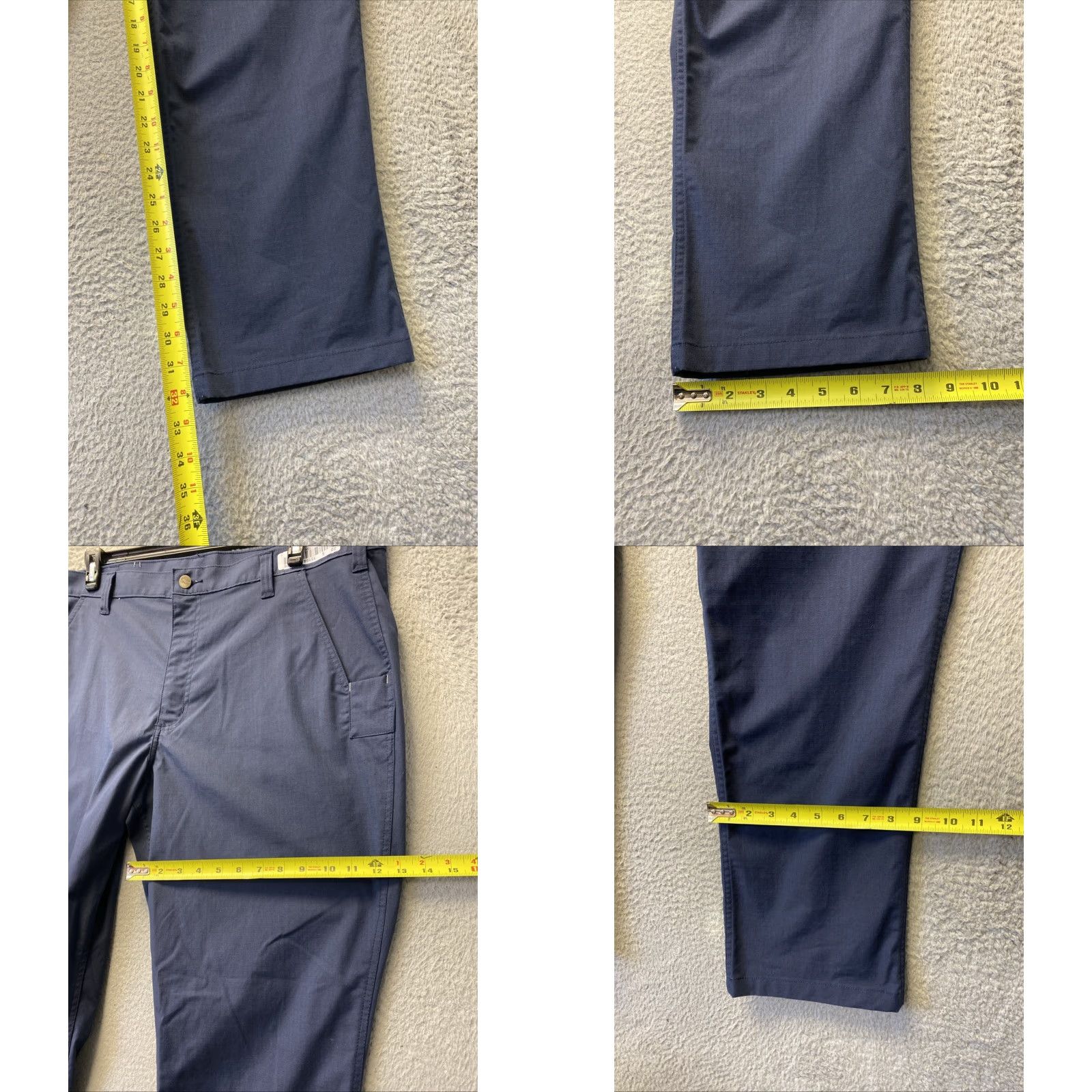Carhartt Carhartt Pants 40x32 Tact Work Pant Blue Mens Regular 40x32 Carpenter Straight Cargo Pockets Workwear 160-23 Size US 40 / EU 56 - 8 Thumbnail