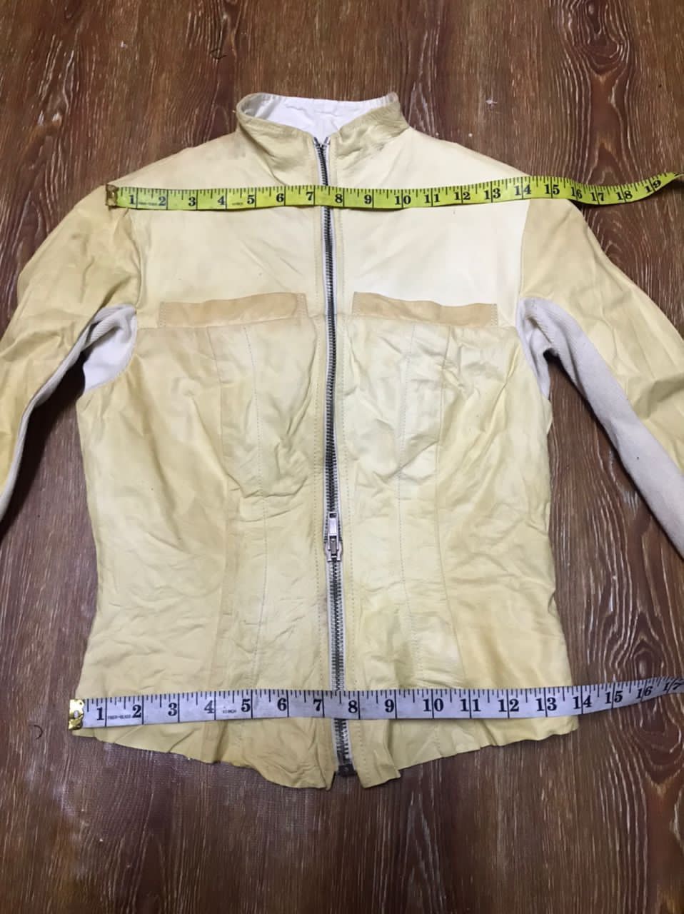 Designer × Rick Owens × Vintage VINTAGE RICK OWENS LEATHER JACKET FOR WOMEN Size XS / US 0-2 / IT 36-38 - 16 Thumbnail