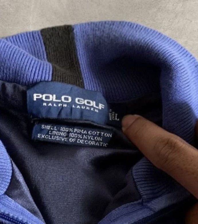 Polo Ralph Lauren Vintage Polo Golf Half Zipper Knitwear Size US L / EU 52-54 / 3 - 3 Thumbnail