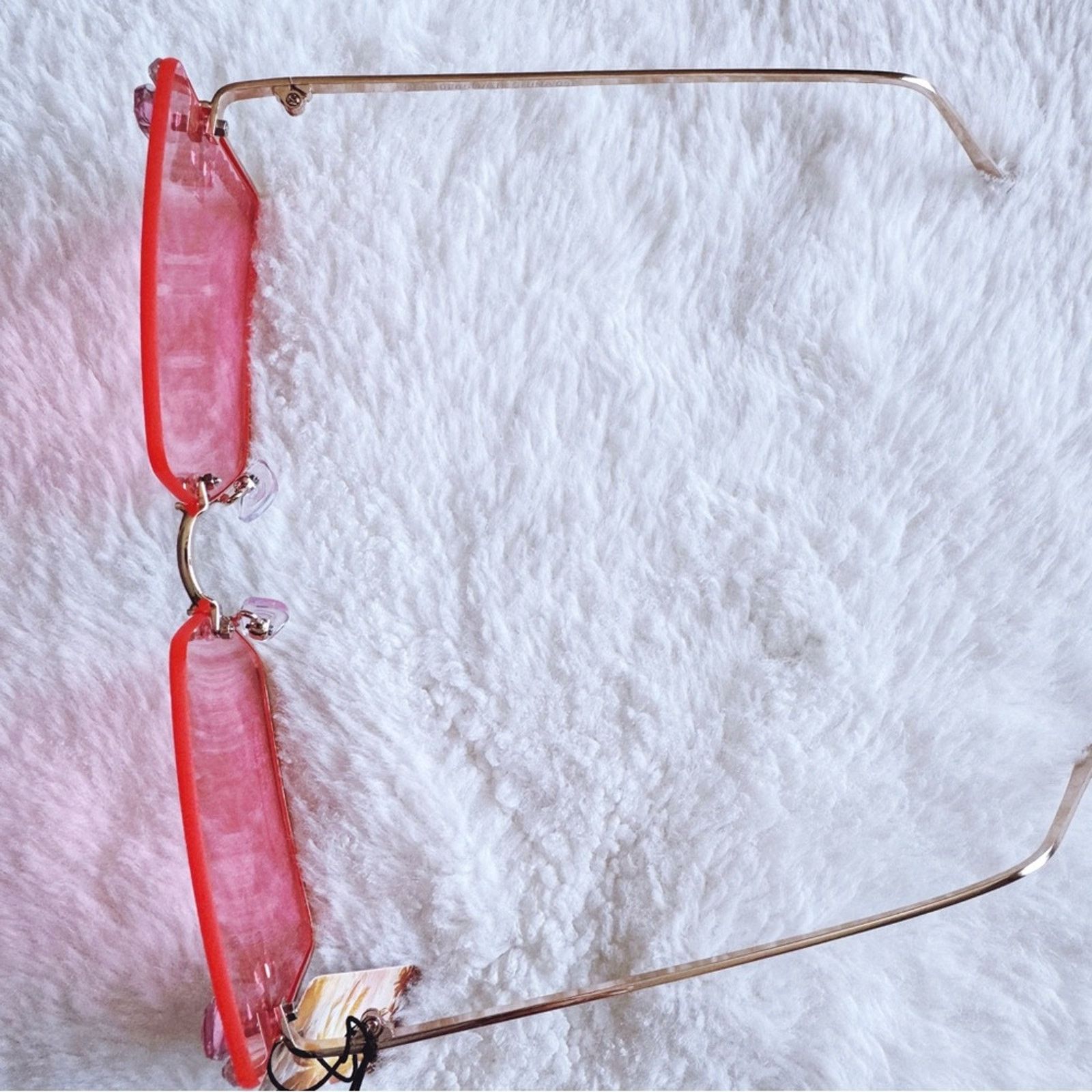 Other Nora Pink Square Sunglasses Size ONE SIZE - 5 Thumbnail