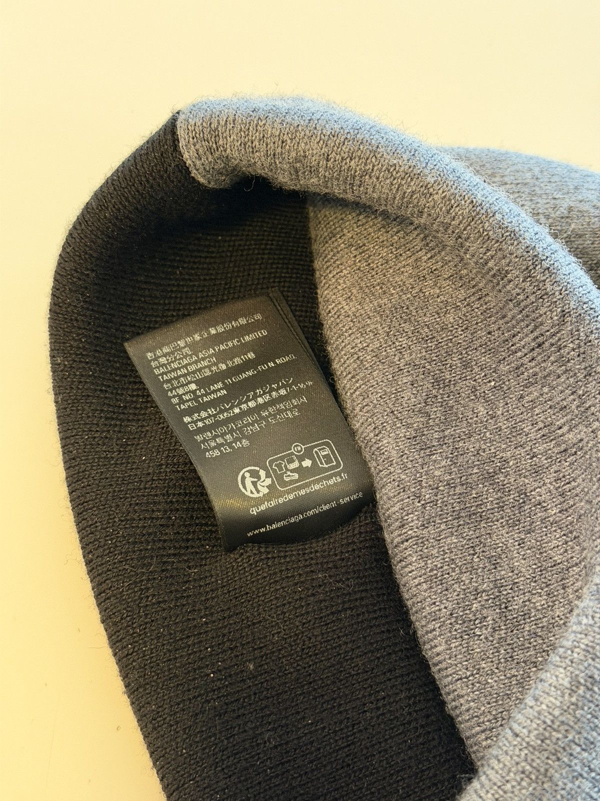 Balenciaga BALENCIAGA DEMNA HYBRID LOOP ICON 3b SPORTS 2in1 BEANIE Size ONE SIZE - 7 Thumbnail