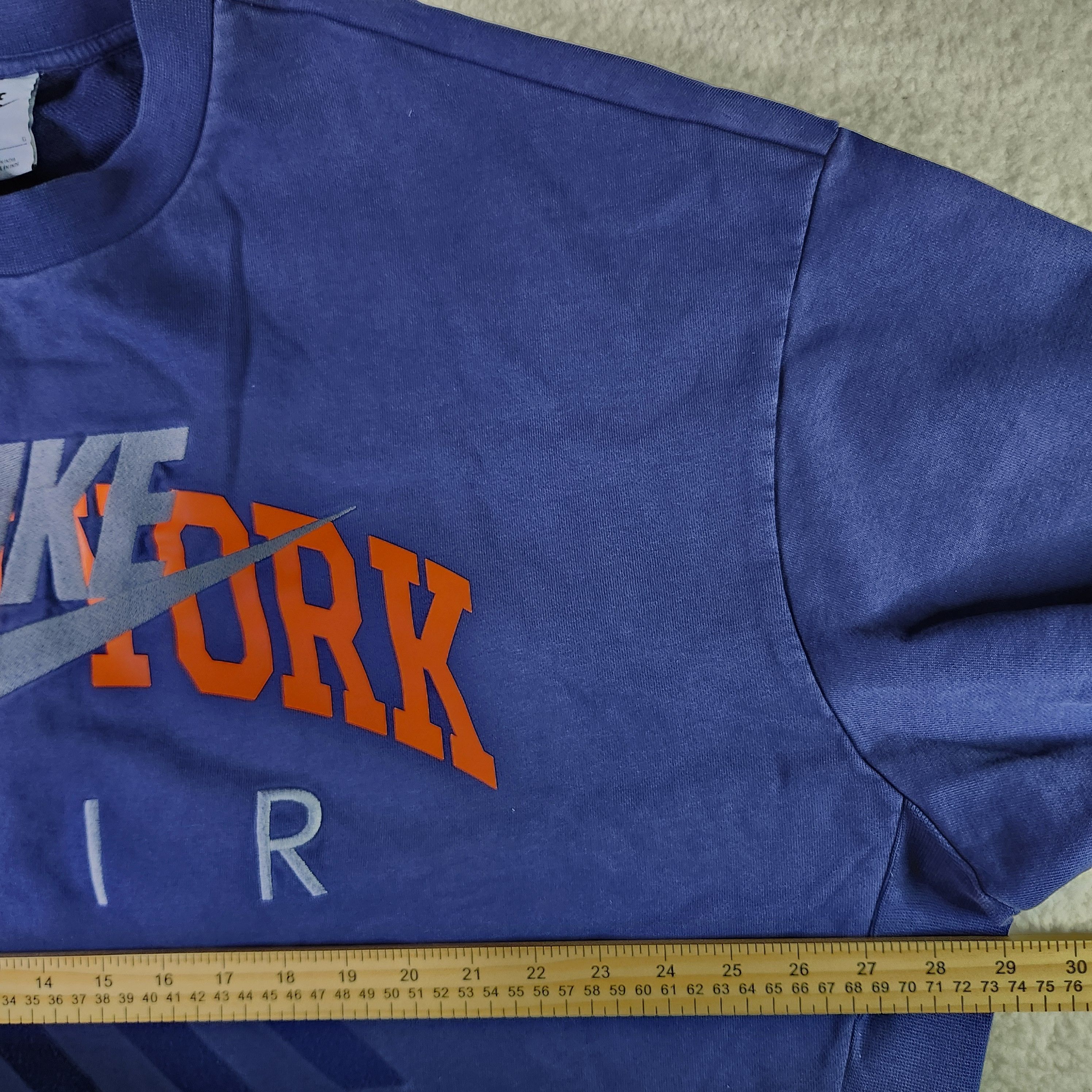 Nike Nike Air NYC Fleece Crew Neck Embroidered Sweatshirt Large Size US L / EU 52-54 / 3 - 8 Thumbnail