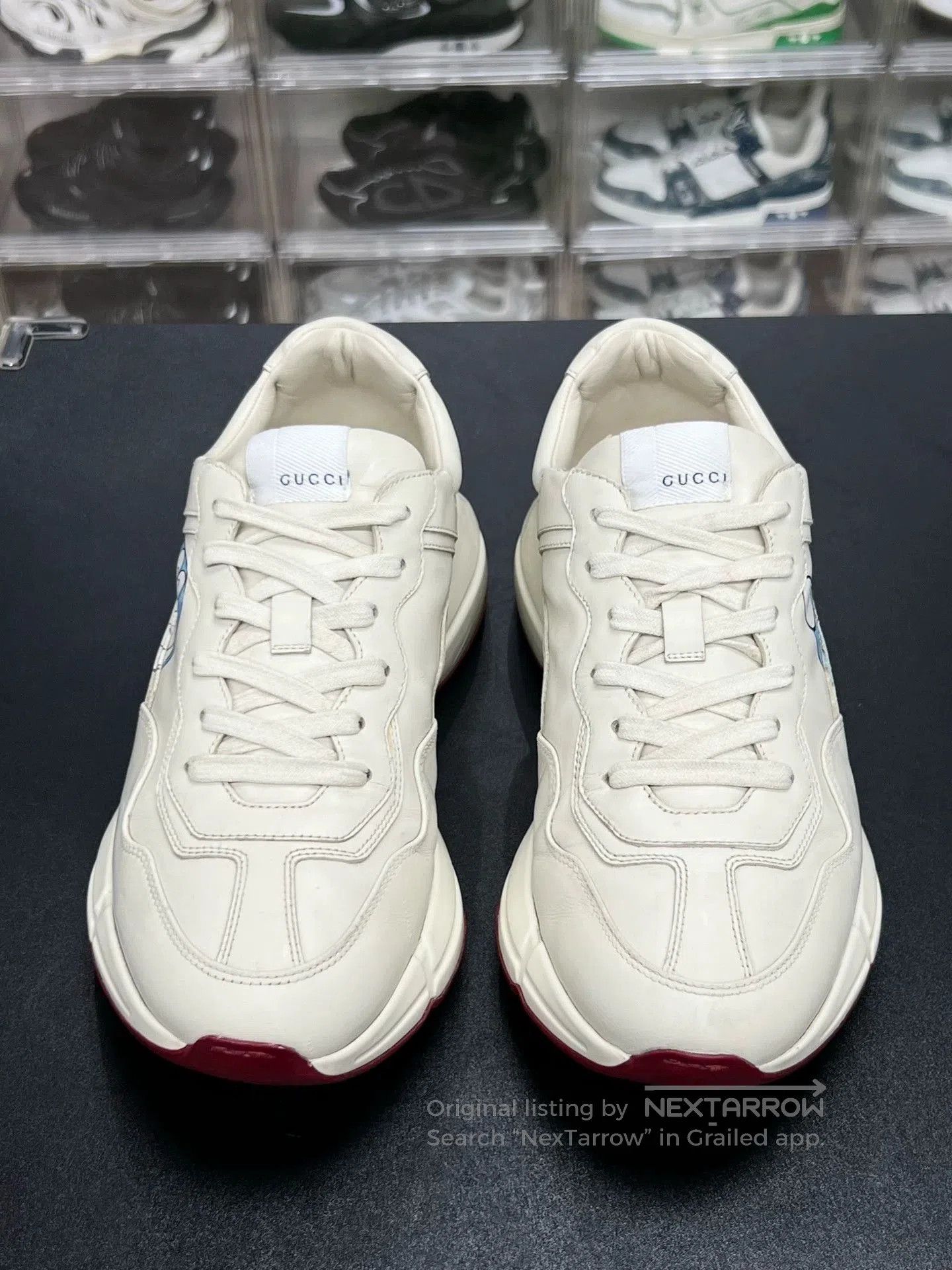 Gucci gucci rhyton sneakers with doraemon design. Size US 9 / EU 42 - 2 Thumbnail