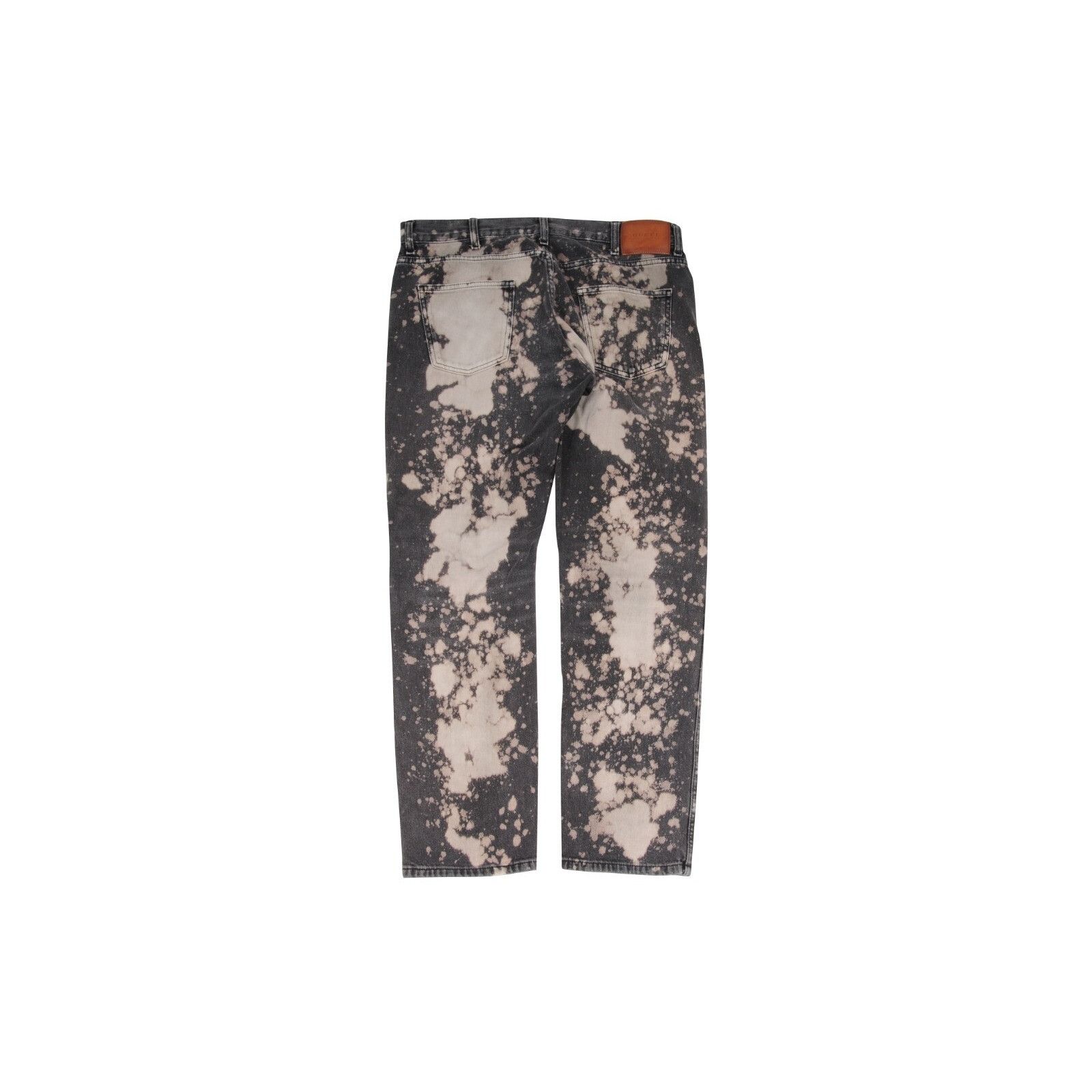 Gucci Bleached Acid Wash Grey Denim Jeans Size US 34 / EU 50 - 3 Thumbnail