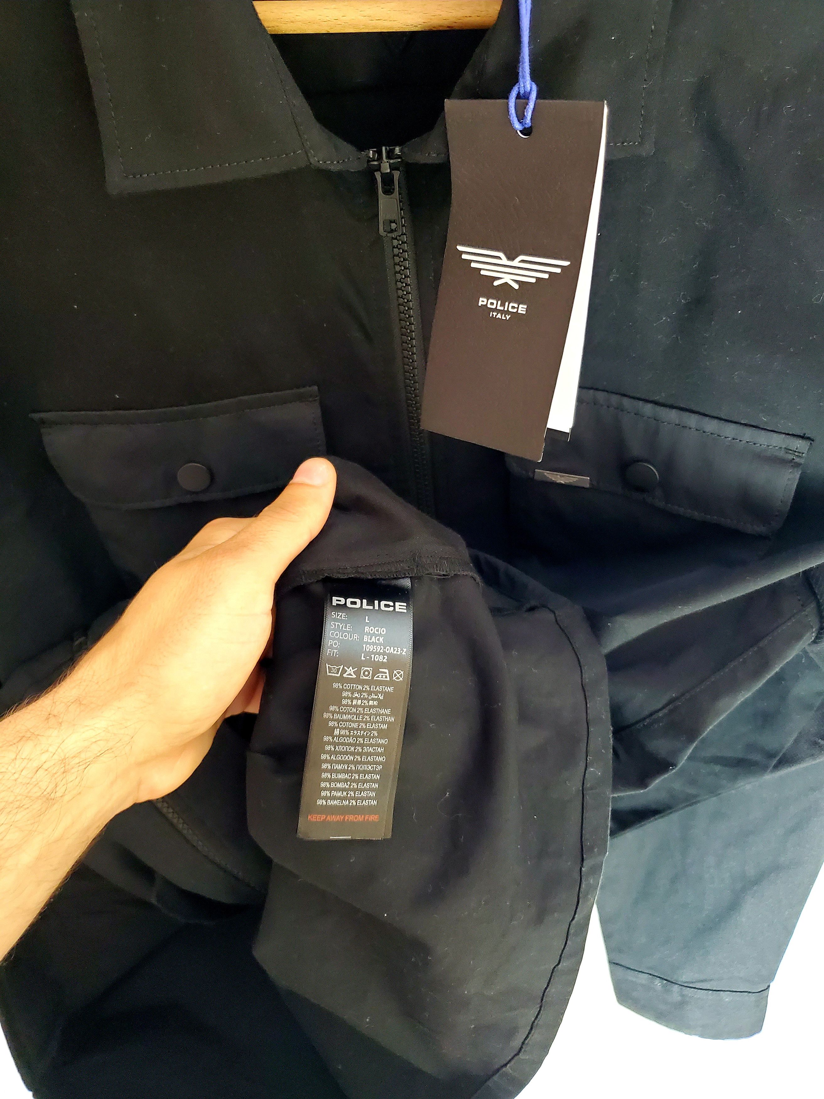 Other Police Overshirt shirt new condition size M,L Size US L / EU 52-54 / 3 - 9 Thumbnail