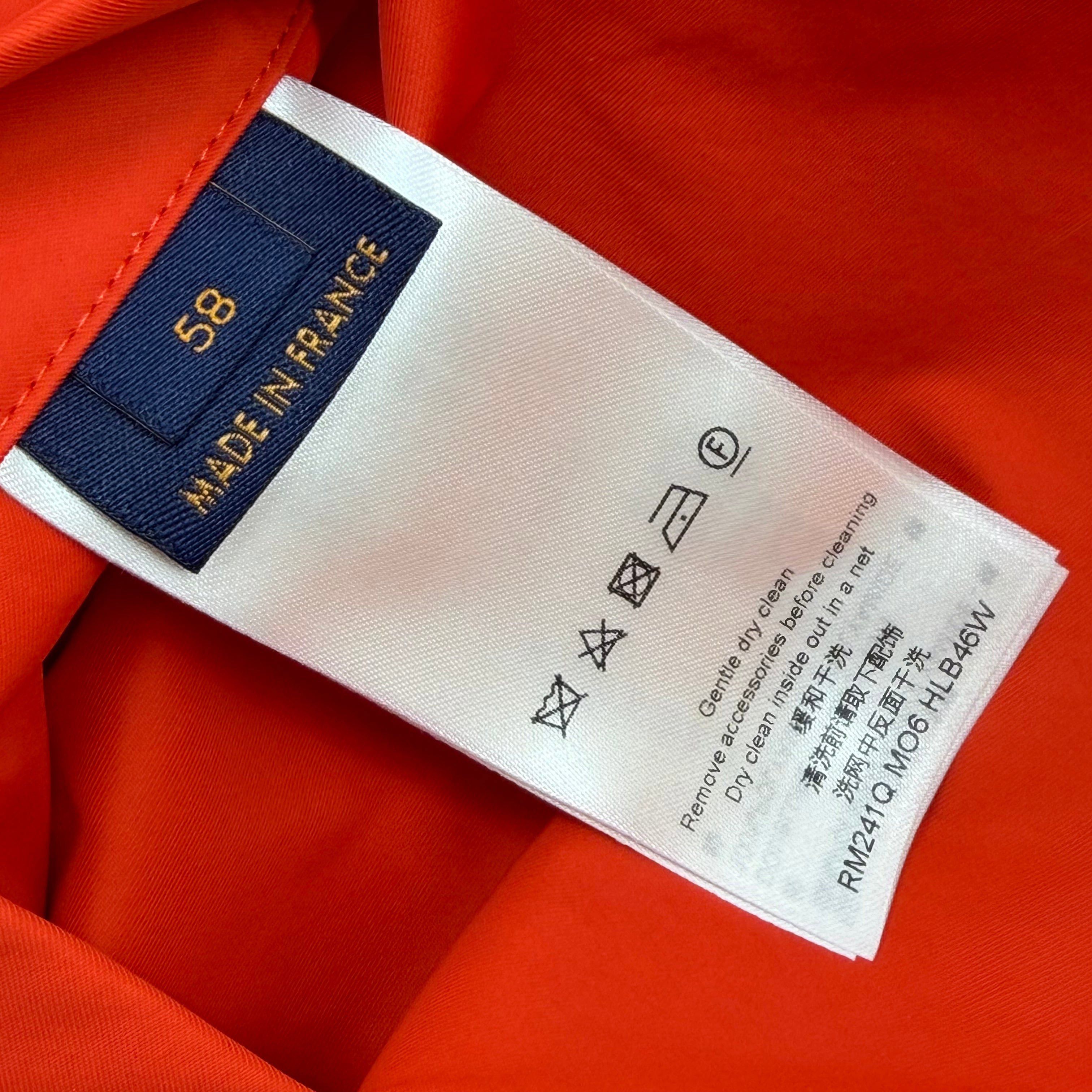 Louis Vuitton Louis Vuitton Monogram Reversible Windbreaker Red XXL Size US XXL / EU 58 / 5 - 9 Thumbnail