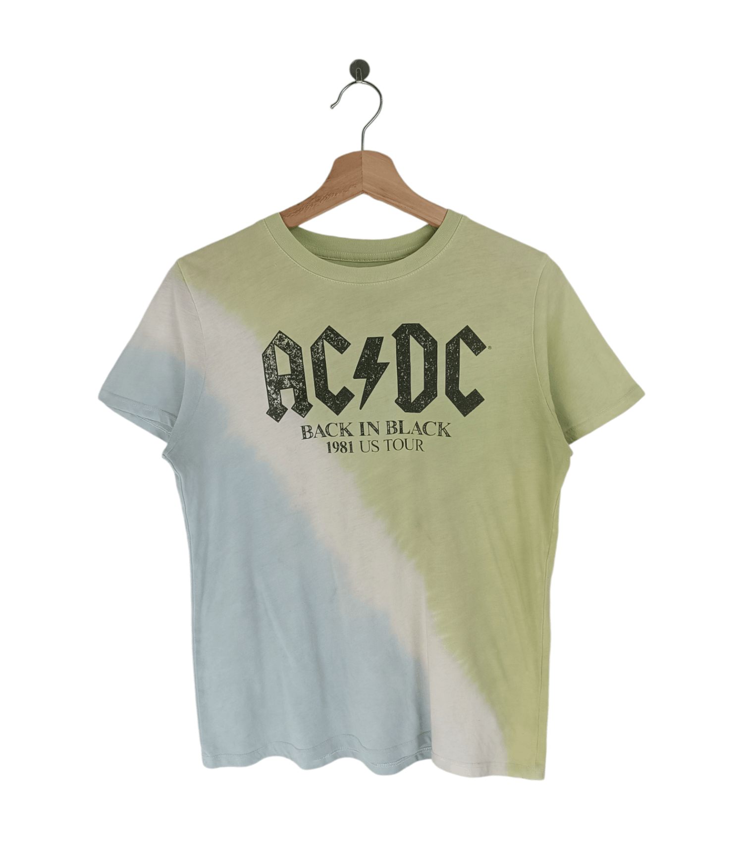 Band Tees VINTAGE AC/DC BACK IN BLACK TOUR TIE DYE TEE scorpions u2 Size S / US 4 / IT 40 - 1 Thumbnail