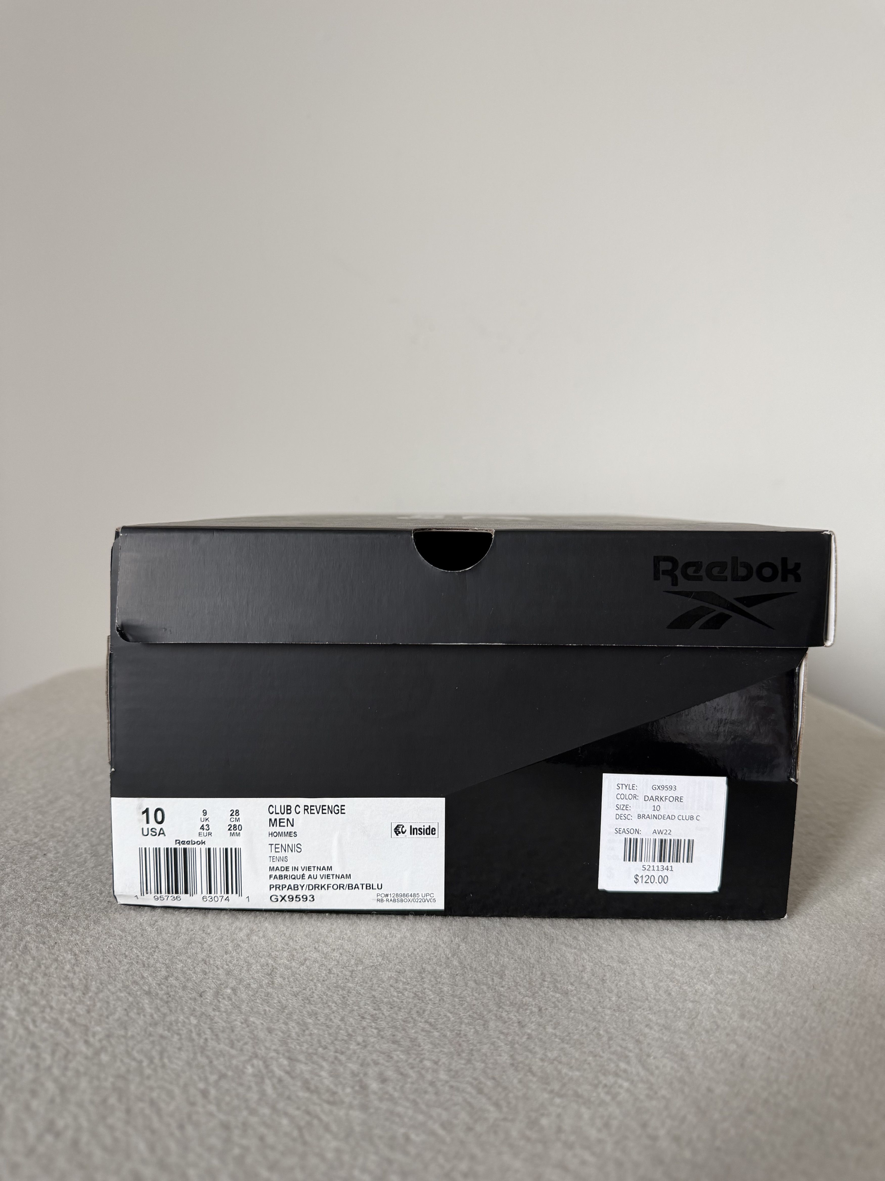 Brain Dead × Reebok Brain Dead Reebok Club C Revenge in Brown Size US 10 / EU 43 - 7 Thumbnail