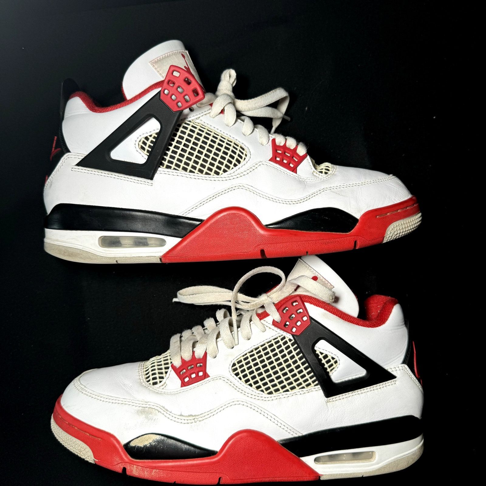 Jordan Brand × Nike Size 10.5 - Air Jordan 4 Retro OG Fire Red 2020 Men's Shoes Size US 10.5 / EU 43-44 - 2 Thumbnail