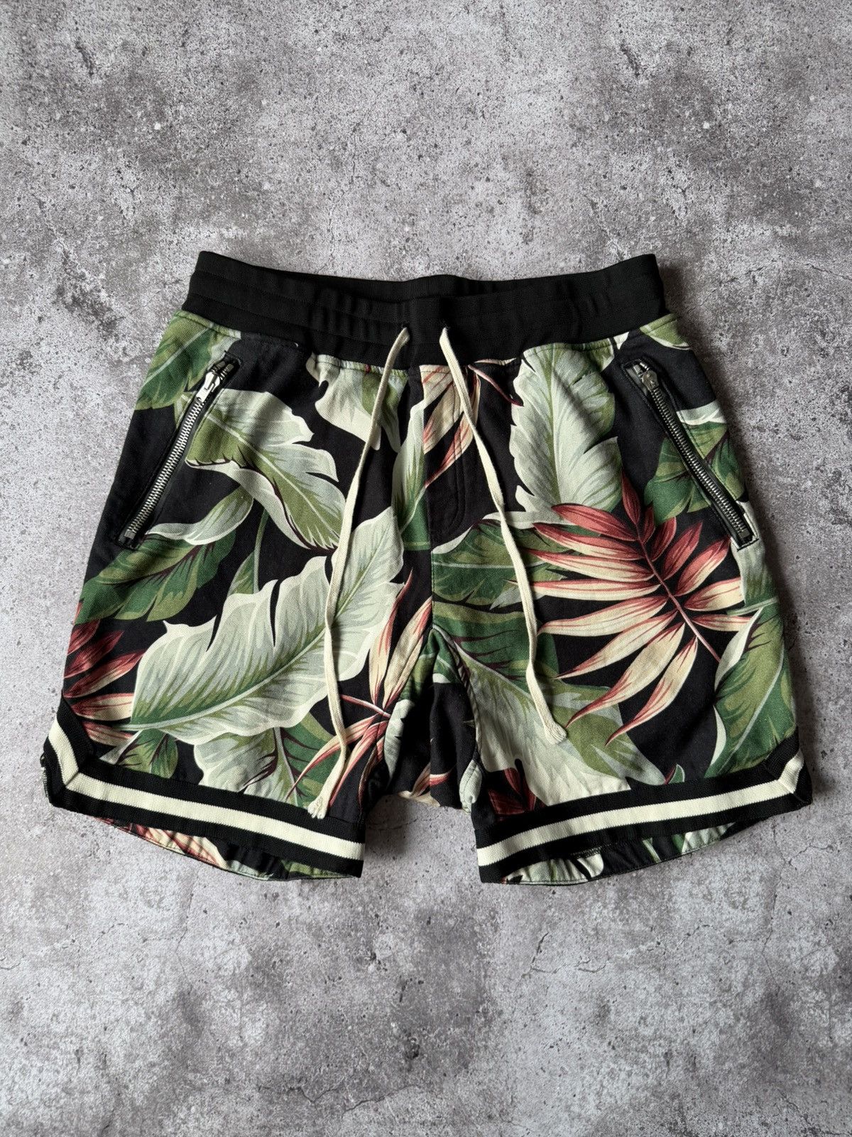 Fear of God Collection Four Drop Crotch Shorts -Black | Grailed