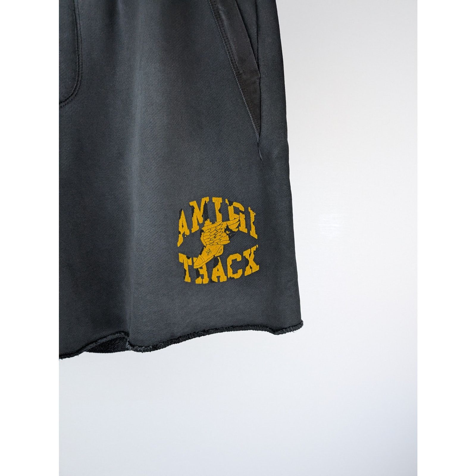 Amiri o1rshd1 Track Shorts in Faded Black Size US 38 / EU 54 - 4 Thumbnail