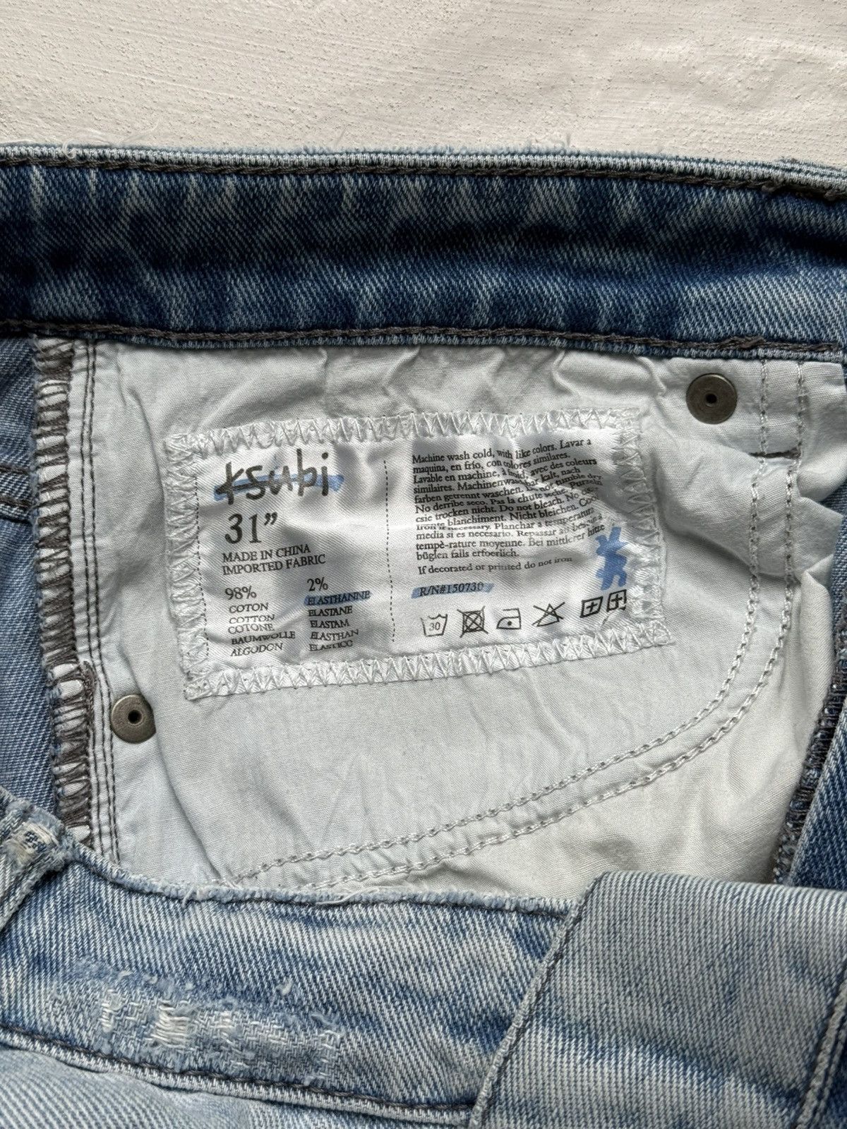 Ksubi Distressed Chitch Jeans Size US 31 - 7 Thumbnail