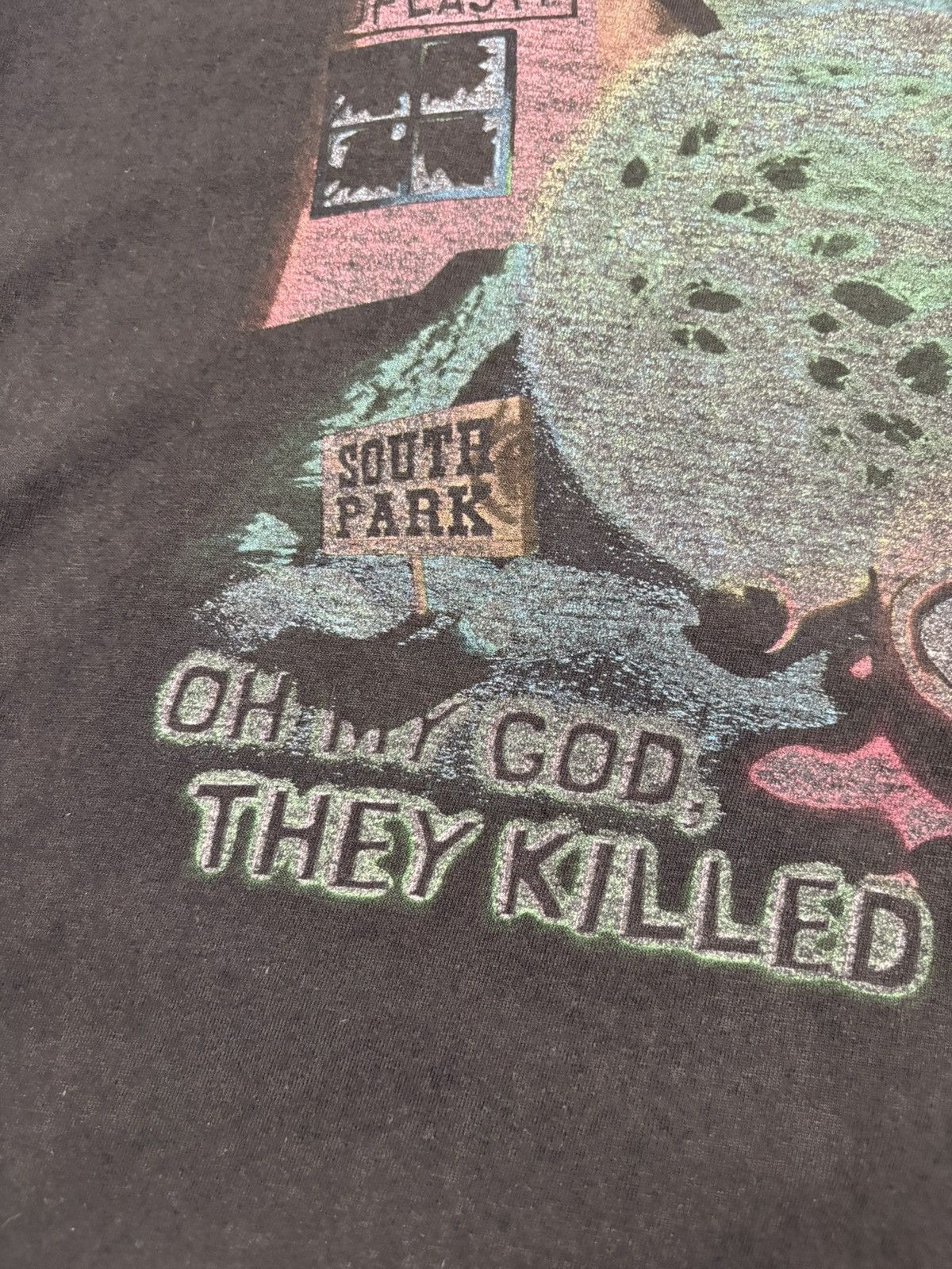 Cartoon Network Vintage 2000 South Park “Oh My God They Killed Kenny” Tee Size US M / EU 48-50 / 2 - 8 Thumbnail