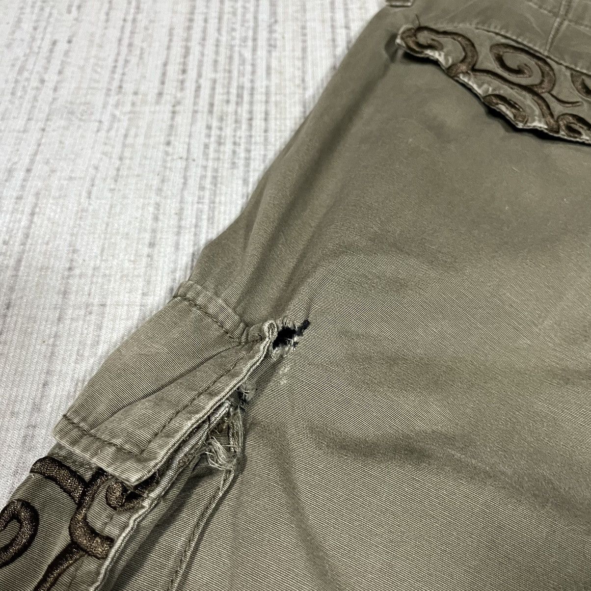 If Six Was Nine × Japanese Brand × Le Grande Bleu (L.G.B.) JapaneseBrand embroidery Army Cargo Pant Size US 34 / EU 50 - 9 Thumbnail