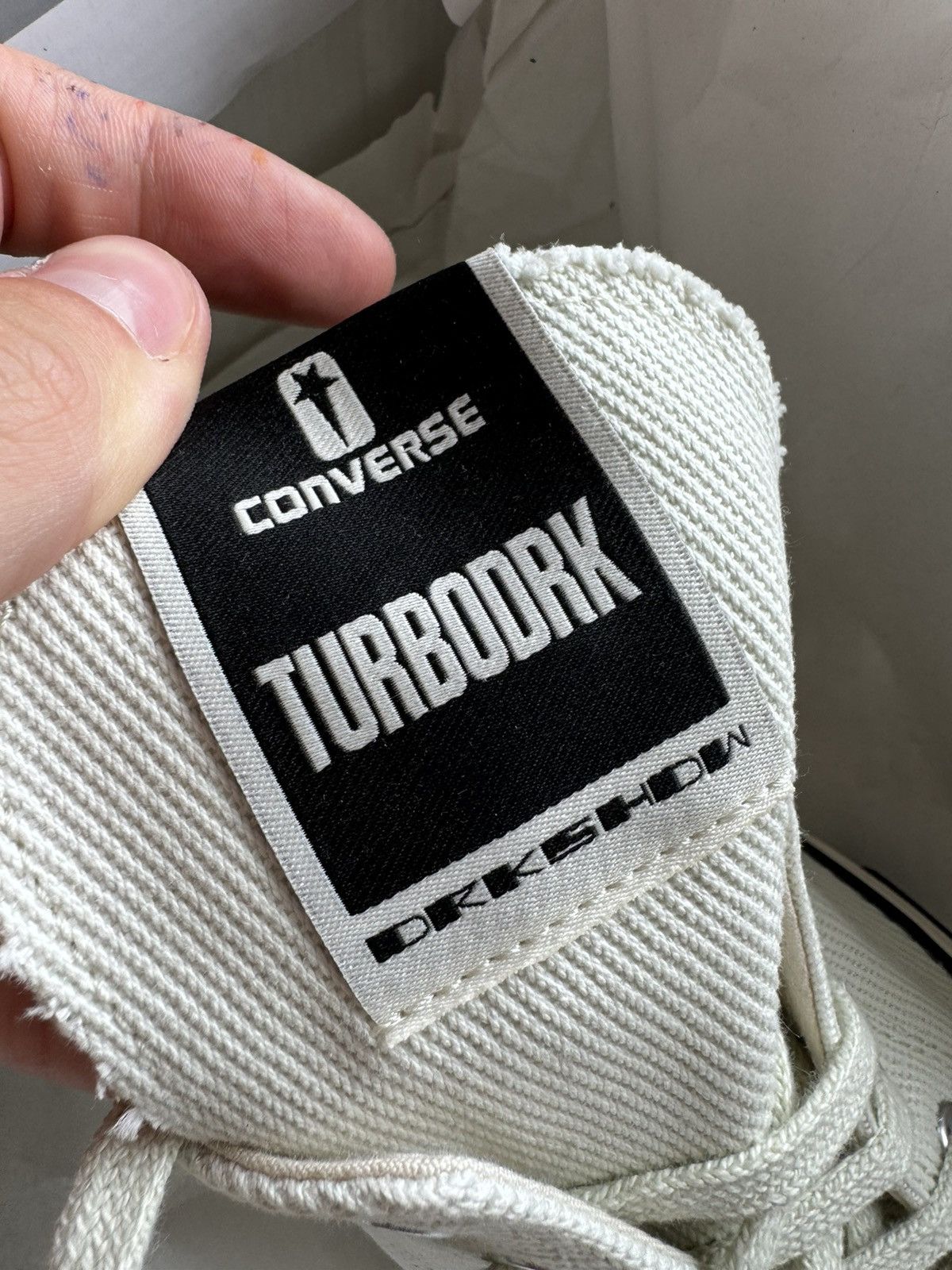 Converse × Rick Owens Drkshdw NEW | TURBODRK DRKSTAR LOW CHUCK 70 OX US8.5 Size US 8.5 / EU 41-42 - 6 Thumbnail