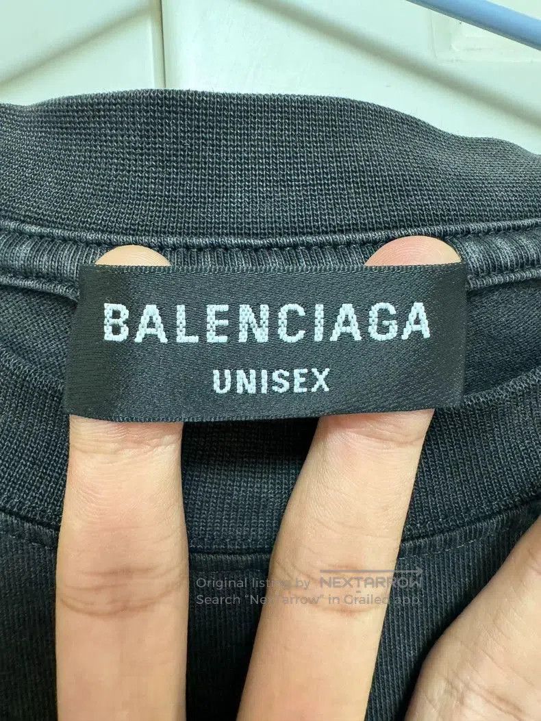 Balenciaga Balenciaga Black Logo Short Sleeve XS. Size US XS / EU 42 / 0 - 4 Thumbnail