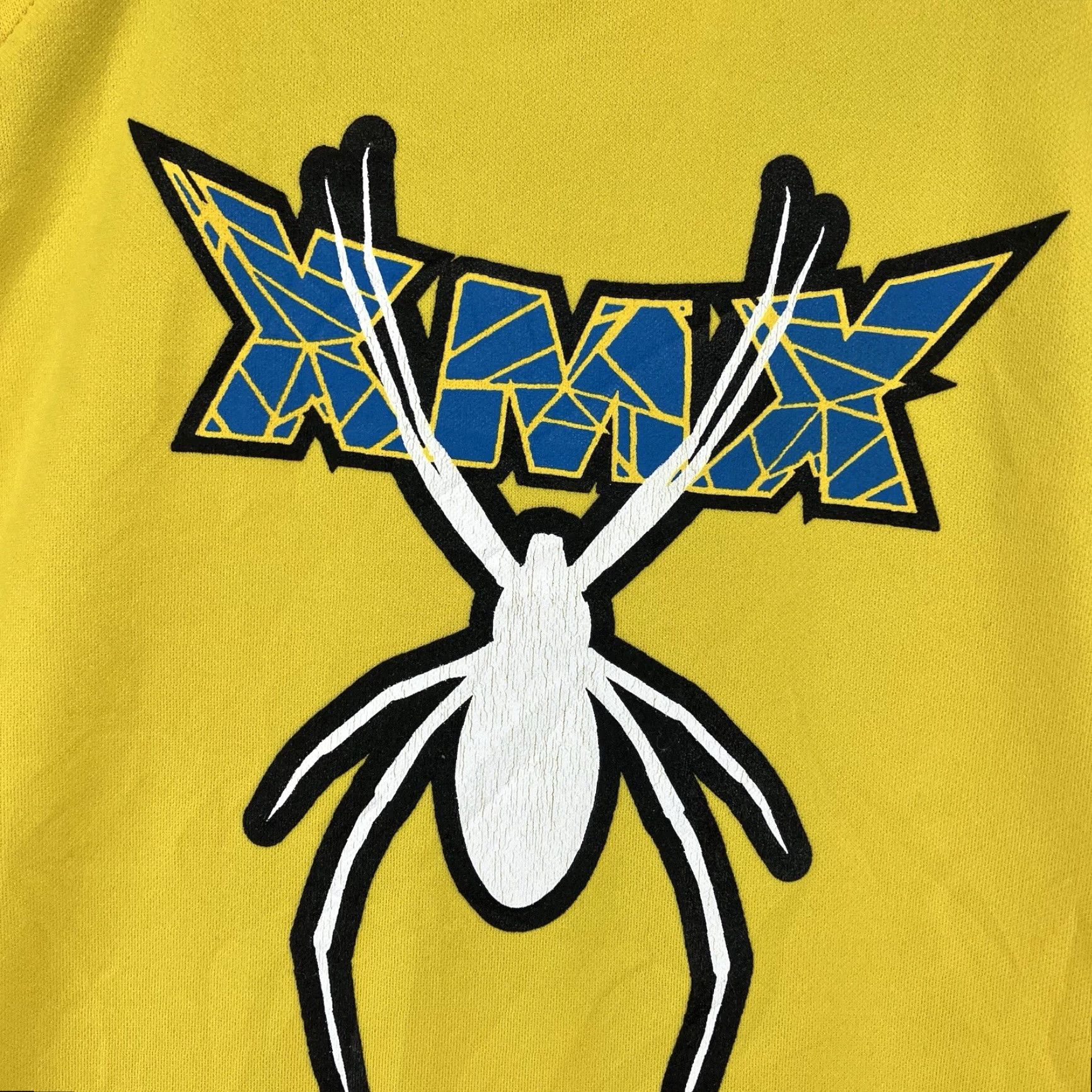 Athletic Works VTG 90s Y2K Extreme Motocross XMX Jersey Light Padding Mens Large Yellow Colorblock Spider 90s Motocross Biker Jersey Mens Size US L / EU 52-54 / 3 - 4 Thumbnail