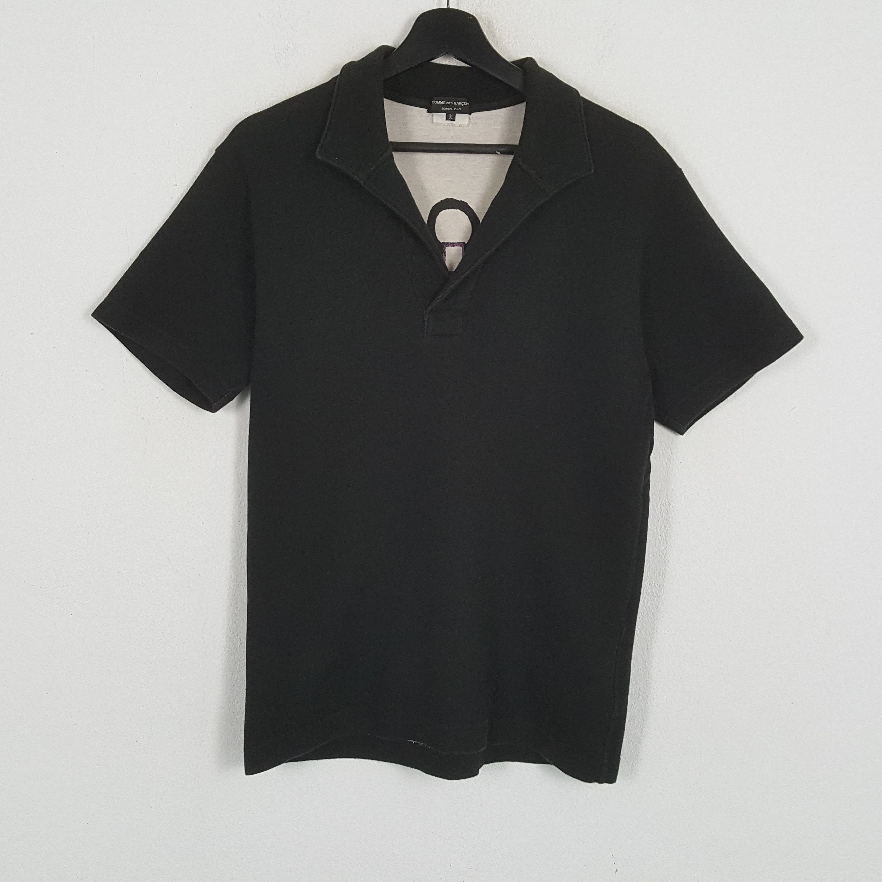 Comme des Garcons Homme Plus COMME DES GARCONS HOMME PLUS Fashion Style Reversible Polos Size US M / EU 48-50 / 2 - 4 Thumbnail