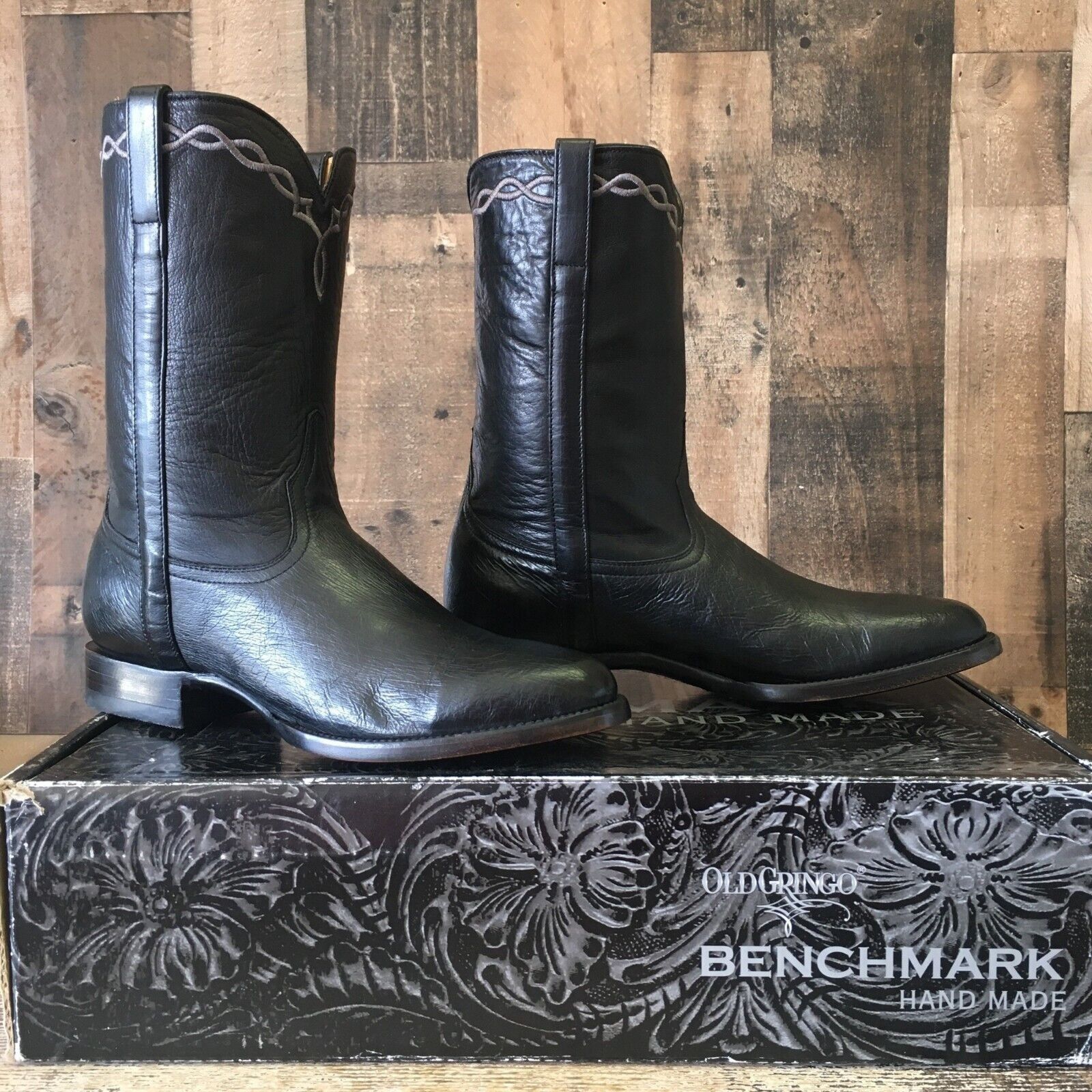 Old Gringo Old Gringo Amarillo 10” Smooth Ostrich Cowboy Boots Mens 9 D Size US 9 / EU 42 - 5 Thumbnail