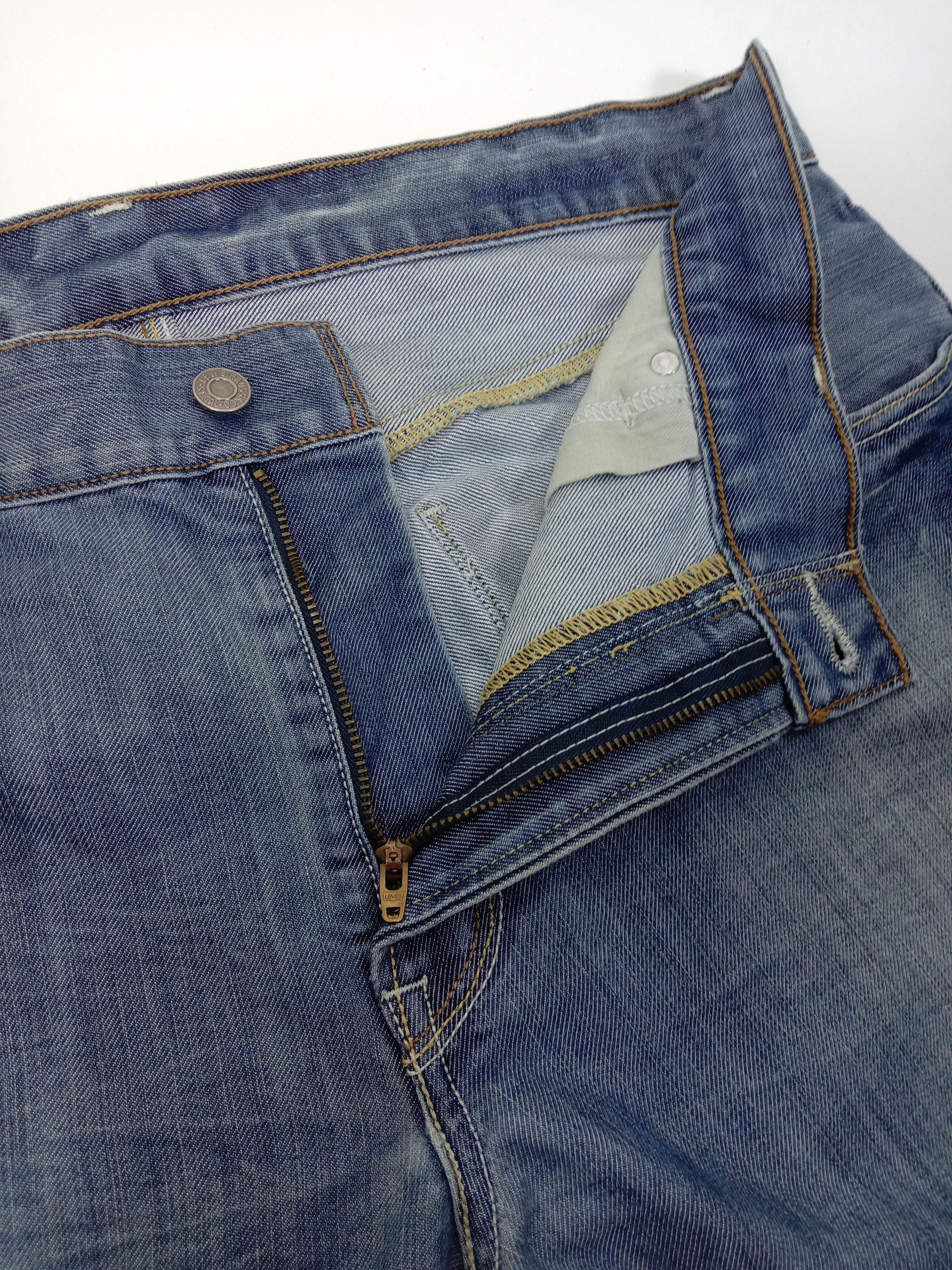 Levi's Vintage Levi's 514 Jeans Straight Fit Blue Wash Denim Size US 36 / EU 52 - 9 Thumbnail