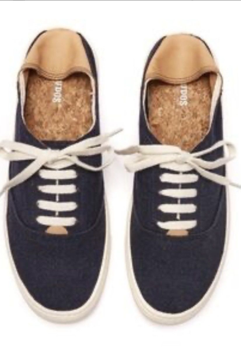 Soludos Soludos blue knit beachcomber lace up trainer 10.5 NEW Size US 10.5 / EU 43-44 - 10 Thumbnail