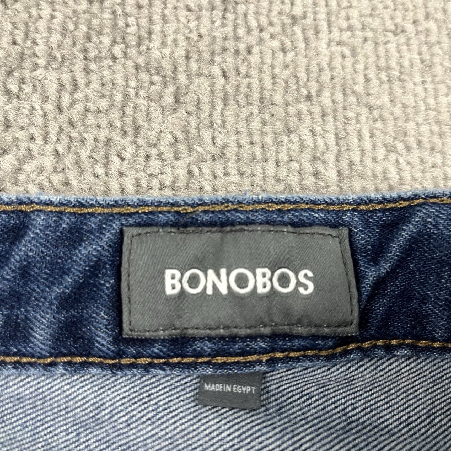 Bonobos BONOBOS Jeans Mens 36x30 Slim Medium Blue Denim Stretch Casual Size US 36 / EU 52 - 4 Thumbnail