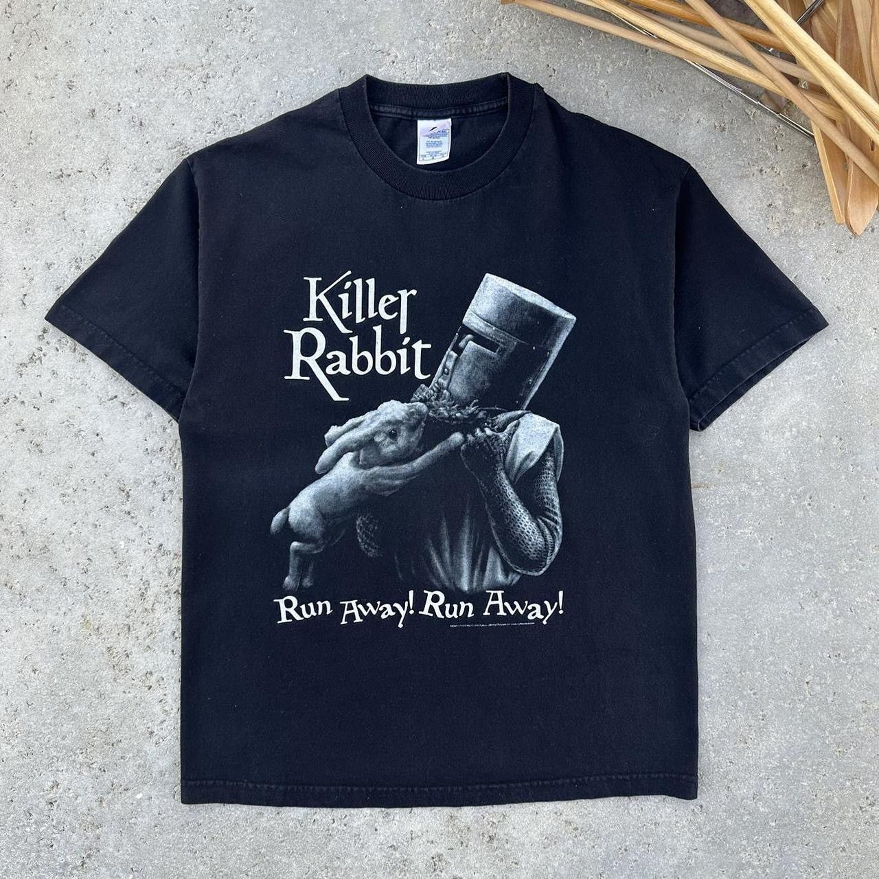 Alstyle Vintage 2005 Monty Python Killer Rabbit Graphic Shirt Size US L / EU 52-54 / 3 - 1 Thumbnail