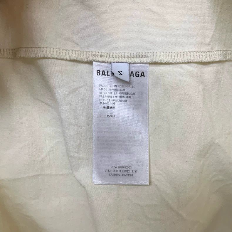 Balenciaga Balenciaga Classic Short Sleeve, Size S, Yellow and White Size US S / EU 44-46 / 1 - 4 Thumbnail