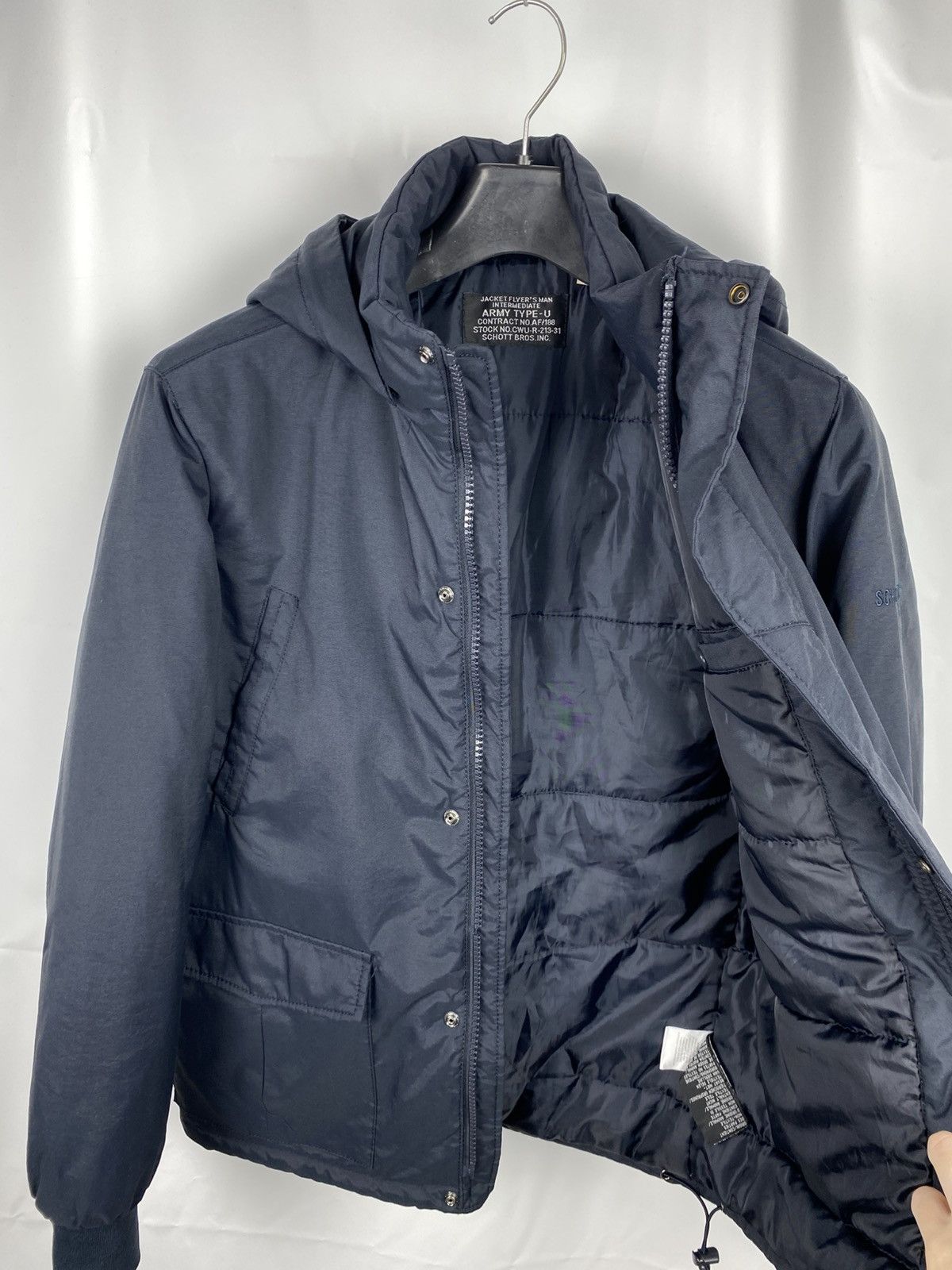 Schott Schott NYC Jacket Flyers Intermediate Army Type U size M Size US M / EU 48-50 / 2 - 12 Thumbnail